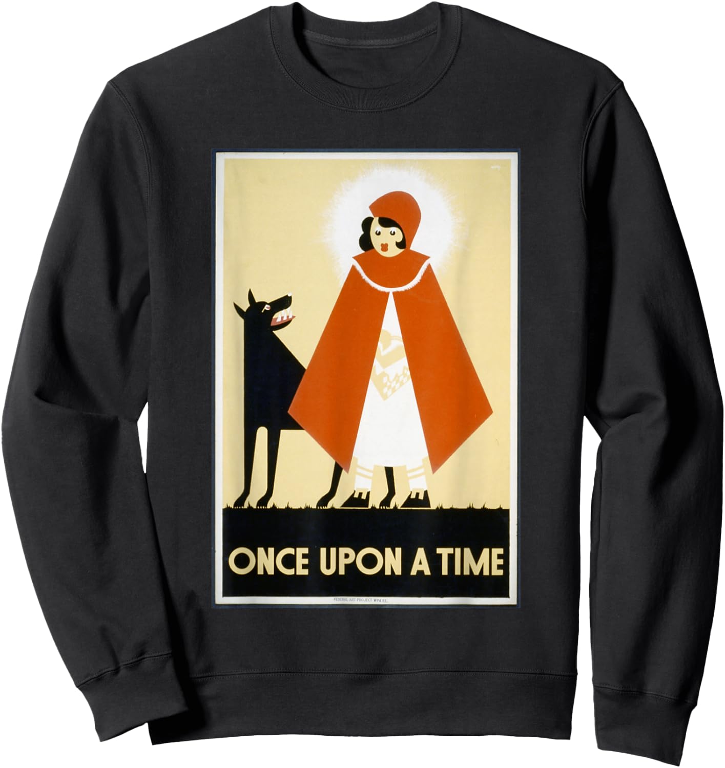 Little Red Riding Hood Sweatshirt - Sweatshirt | Black
