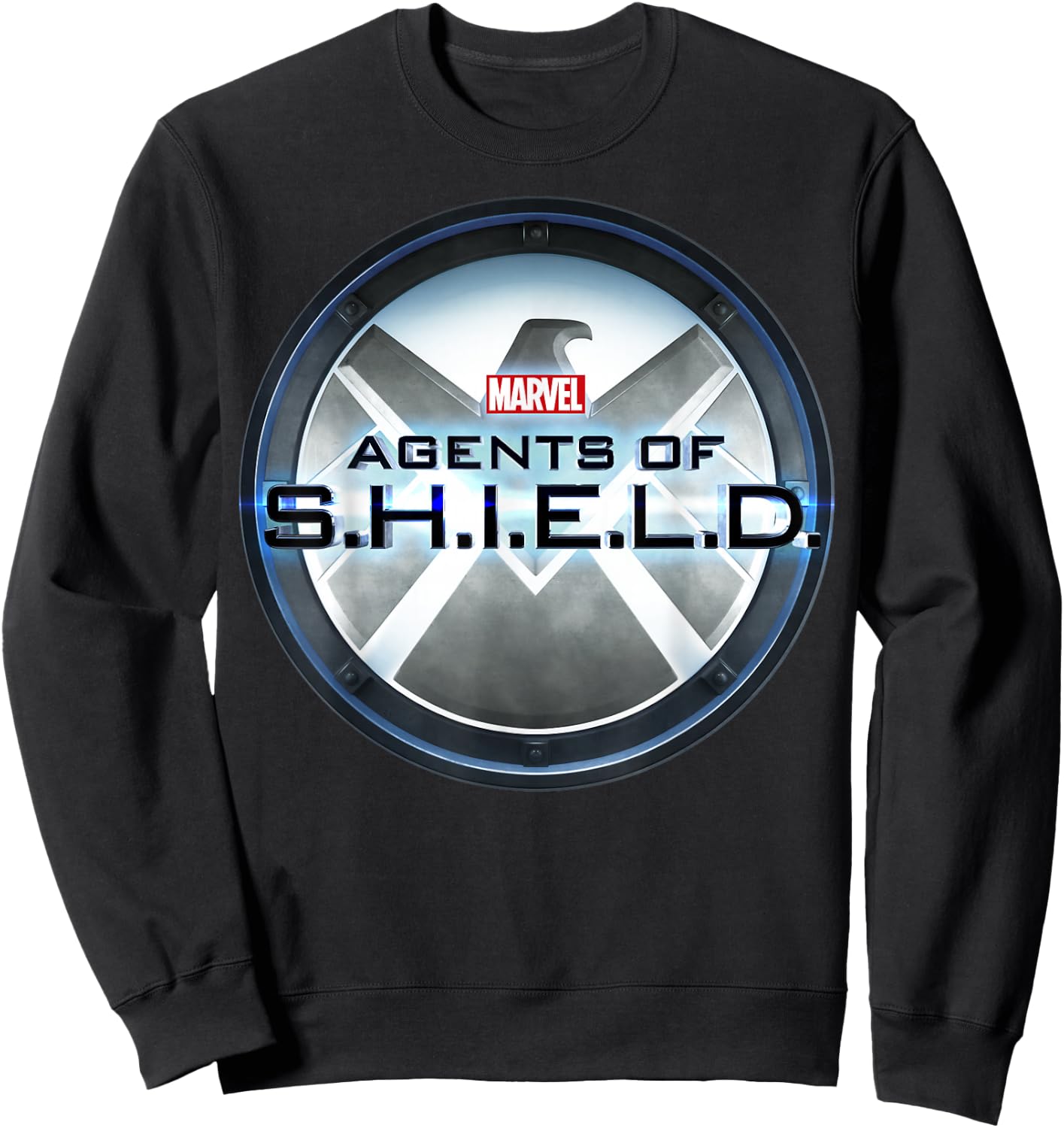 Marvel Agents of S.H.E.I.L.D. Original Show Logo Sweatshirt - Sweatshirt | Black
