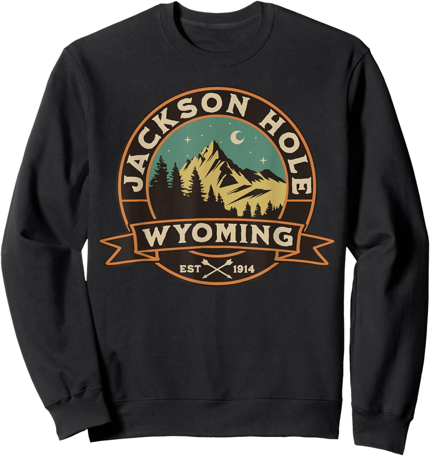 Jackson Hole Sweatshirt - Sweatshirt | Black