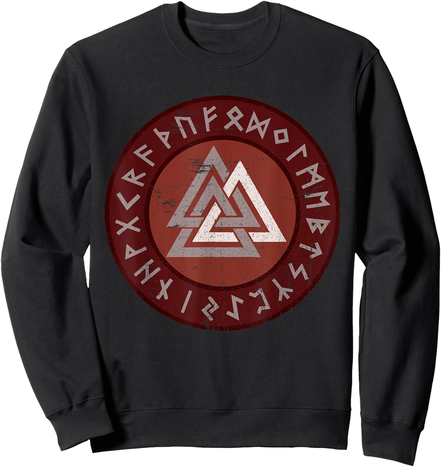 Viking Valknut Norse Symbol | Men Women Kids Gift Sweatshirt - Sweatshirt | Black