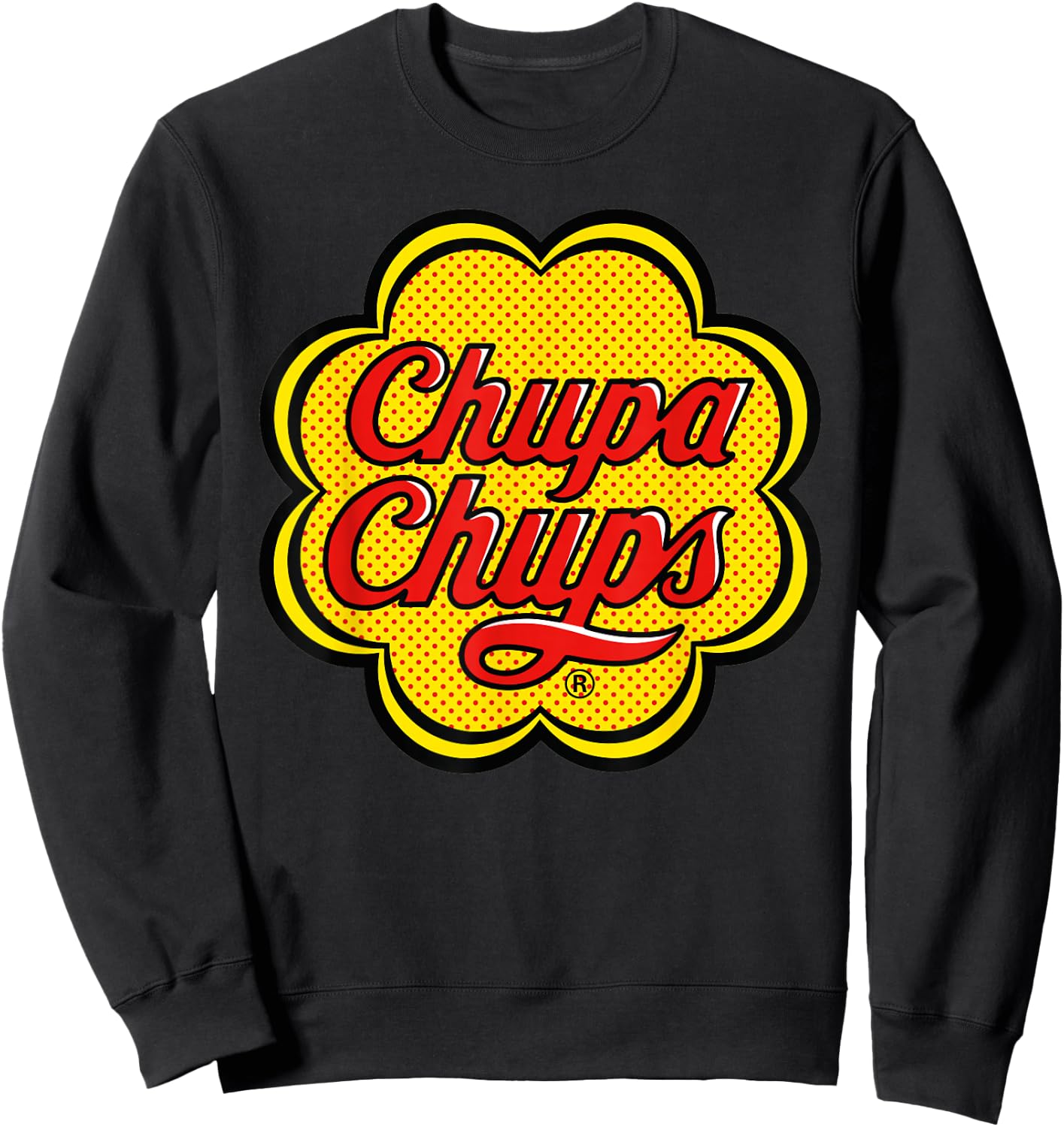 Chupa Chups Pop Logo Sweatshirt - Sweatshirt | Black