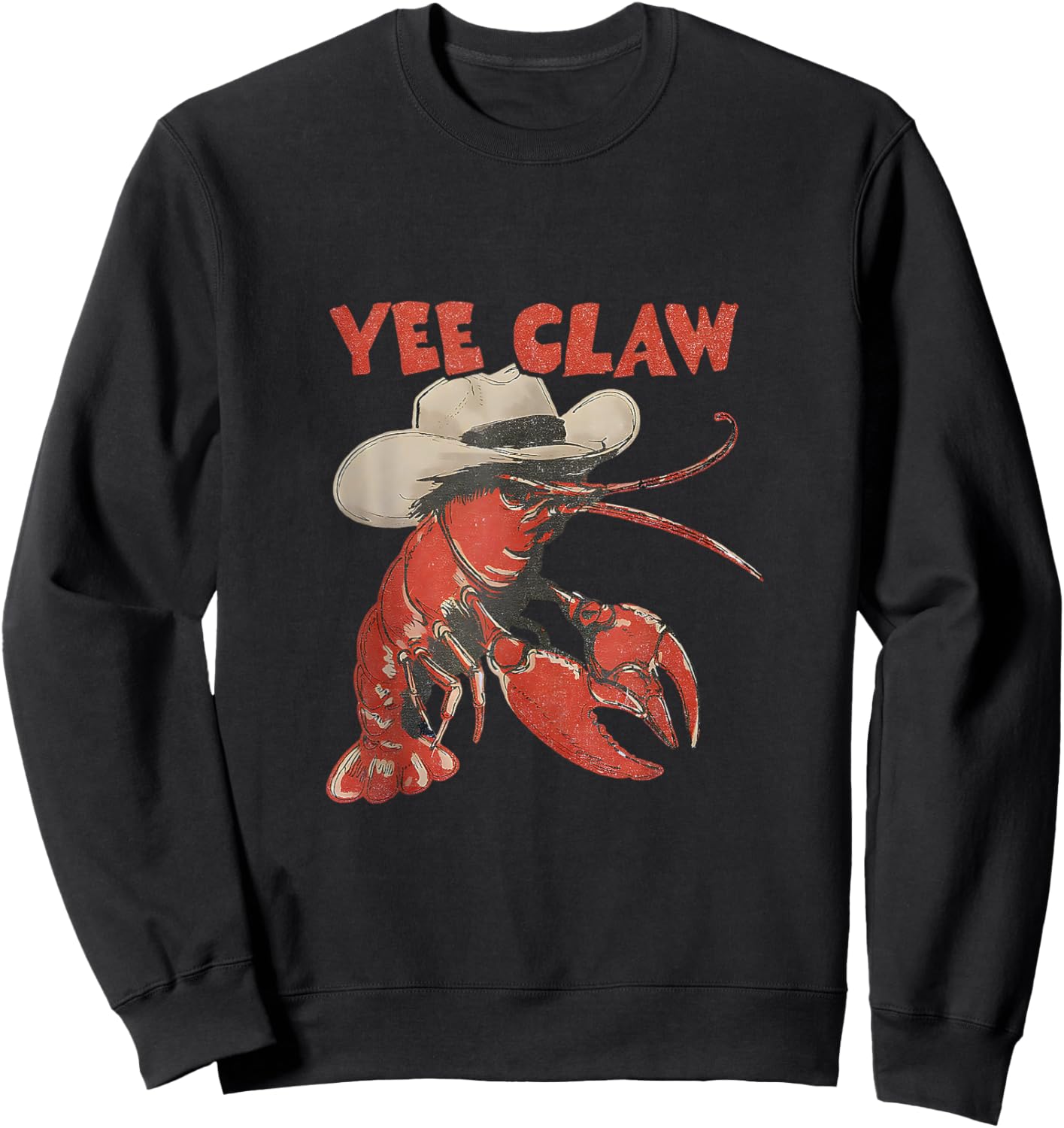 yee Claw Lobster Sweatshirt - Sweatshirt | Black