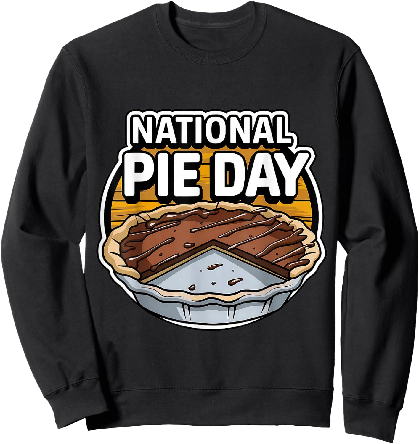 National Pie Day Sweatshirt - Sweatshirt | Black