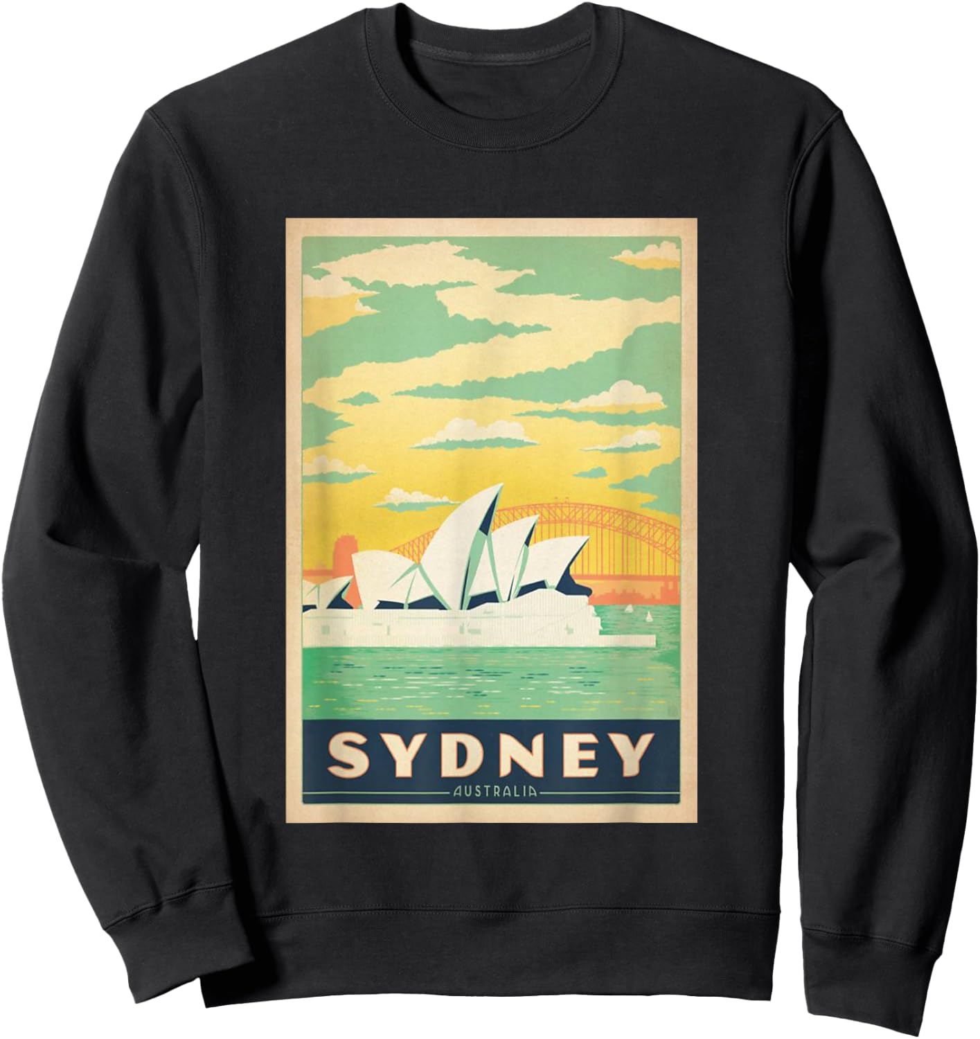 Sydney, Australia Sweatshirt - Sweatshirt | Black