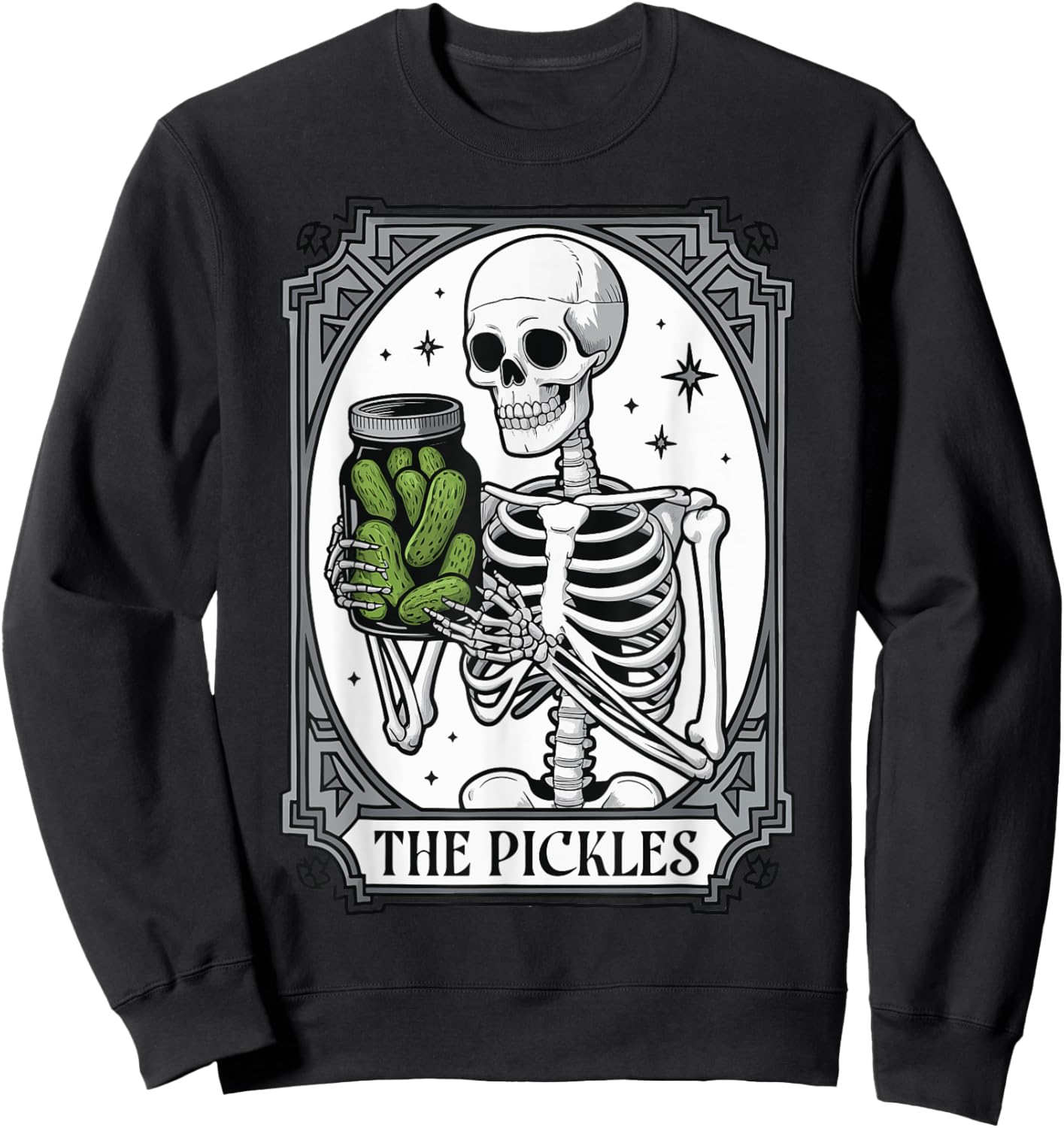 The Pickles Skeleton Sweatshirt - Sweatshirt | Black