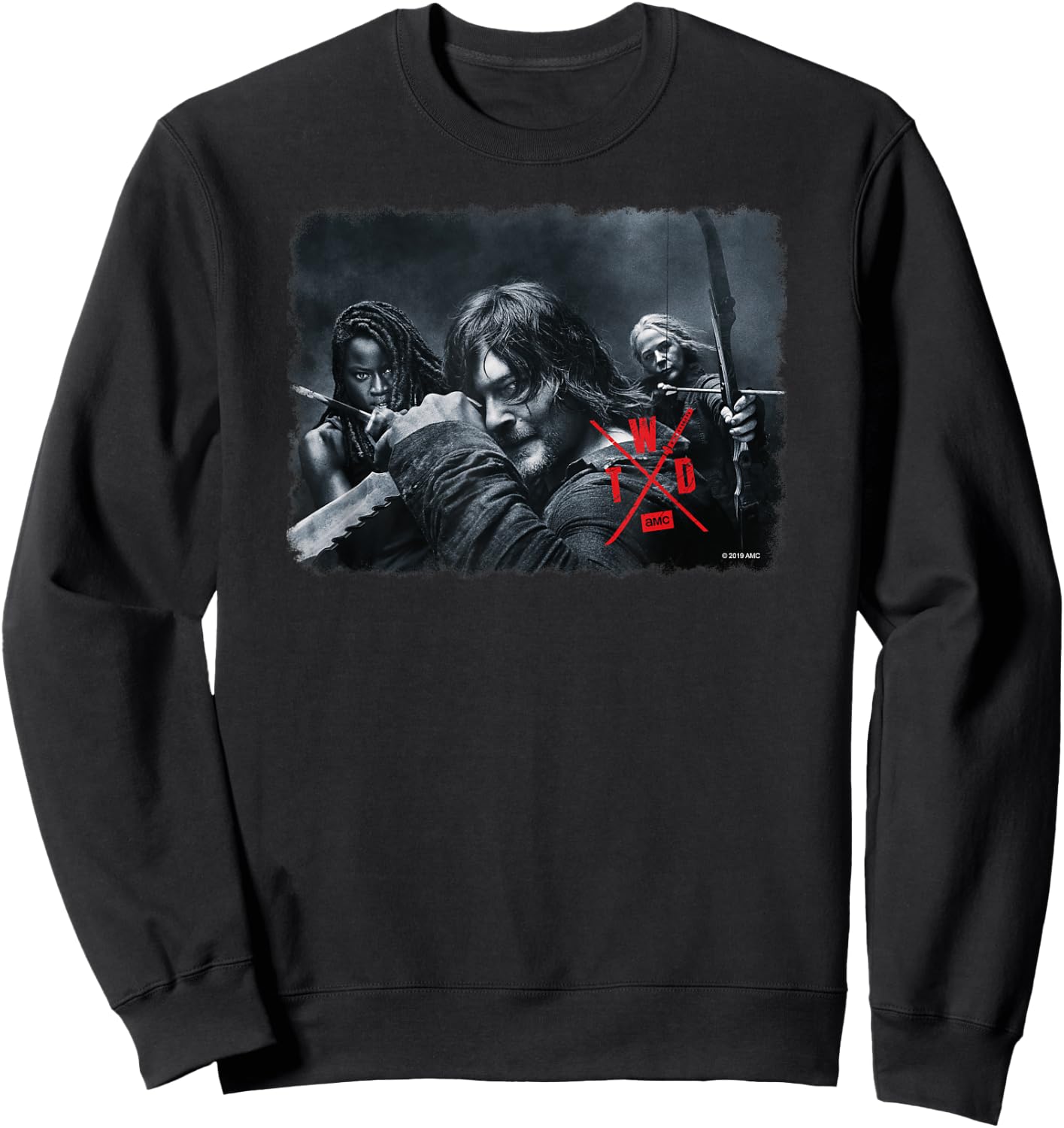 TWD Season X Comic Con Sweatshirt - Sweatshirt | Black
