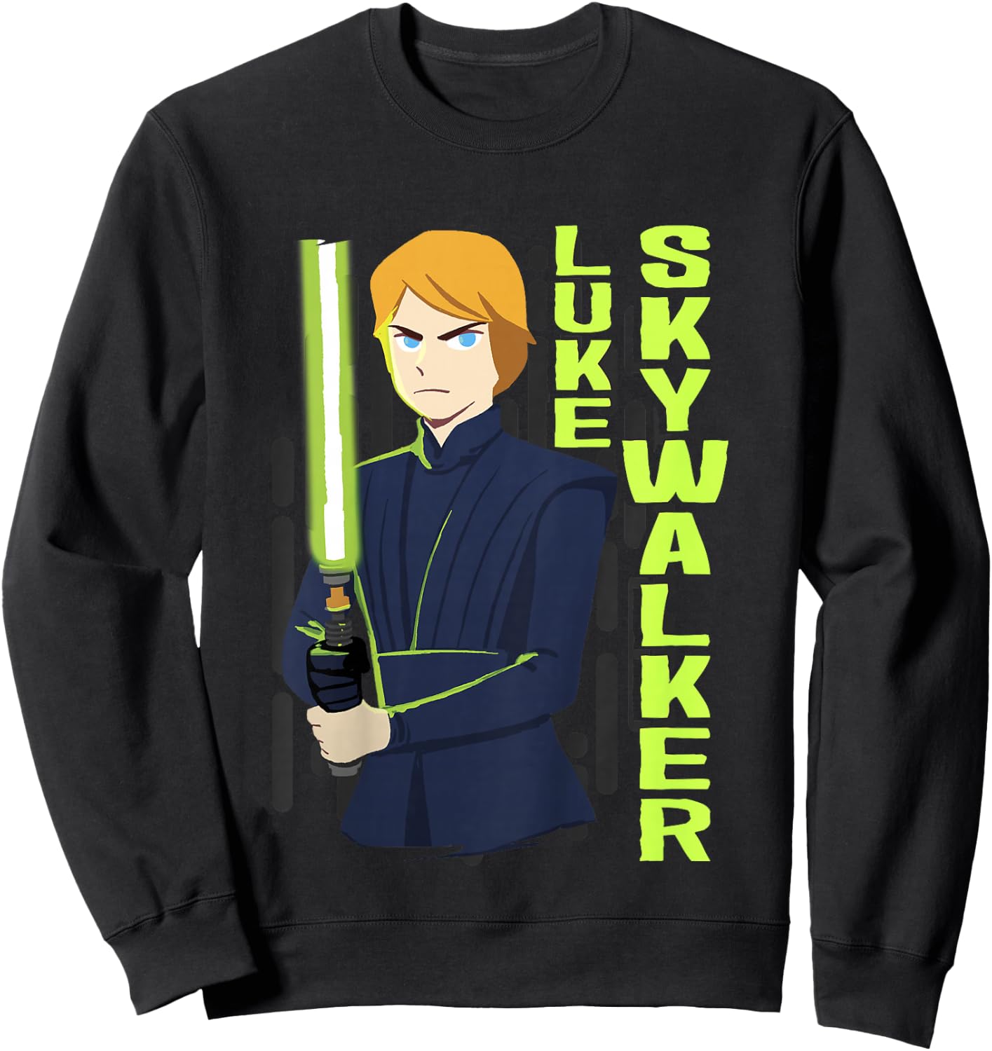 Kids Star Wars Galaxy Of Adventures Luke Jedi Saber B1 Sweatshirt - Sweatshirt | Black