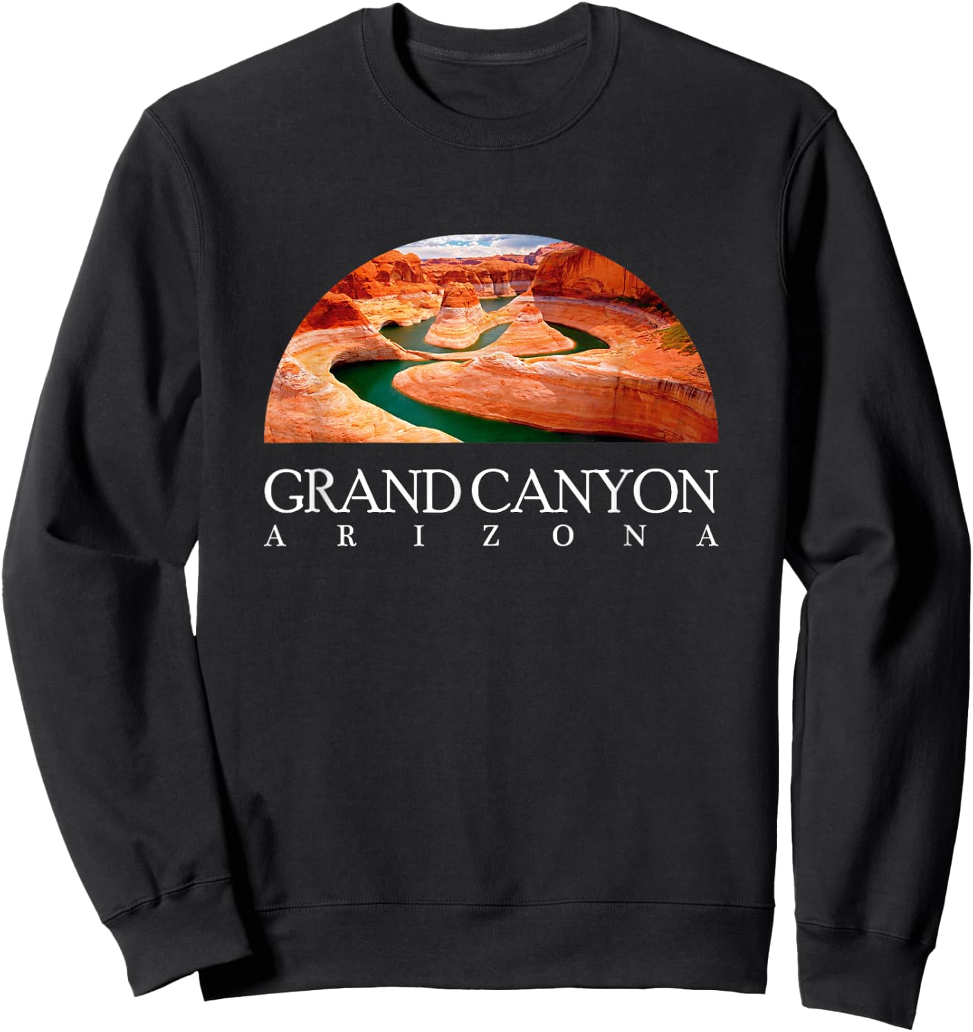 Grand Canyon - Arizona - Souvenir Sweatshirt - Sweatshirt | Black