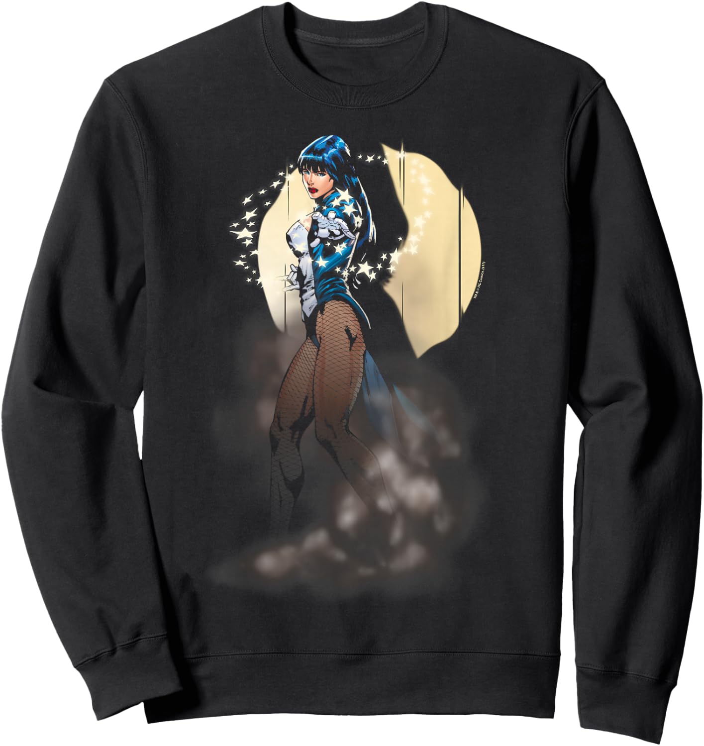 Justice League Zatanna Illusion Sweatshirt - Sweatshirt | Black