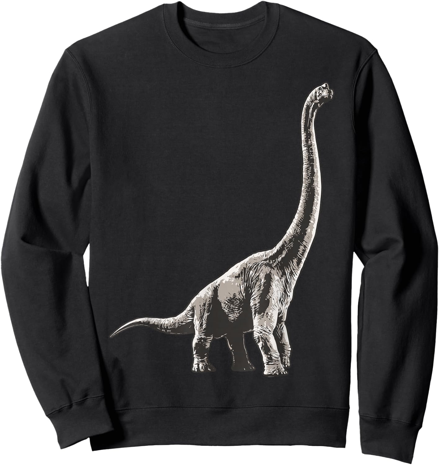 Dinosaur Lover - Brachiosaurus Sweatshirt - Sweatshirt | Black