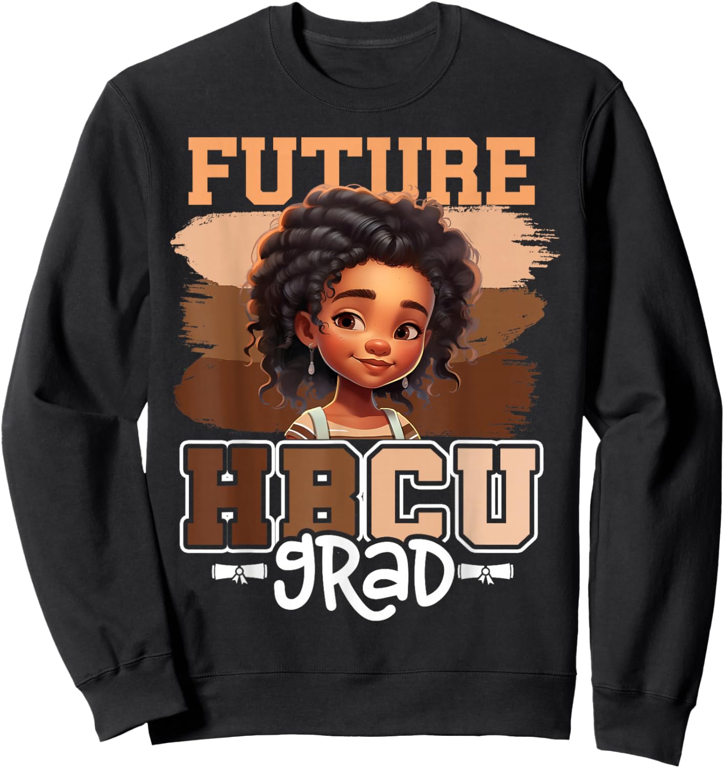 HBCU Historical Black College University Alumni JT Future HBCU Grad Black Girls Sweatshirt - Sweatshirt | Black