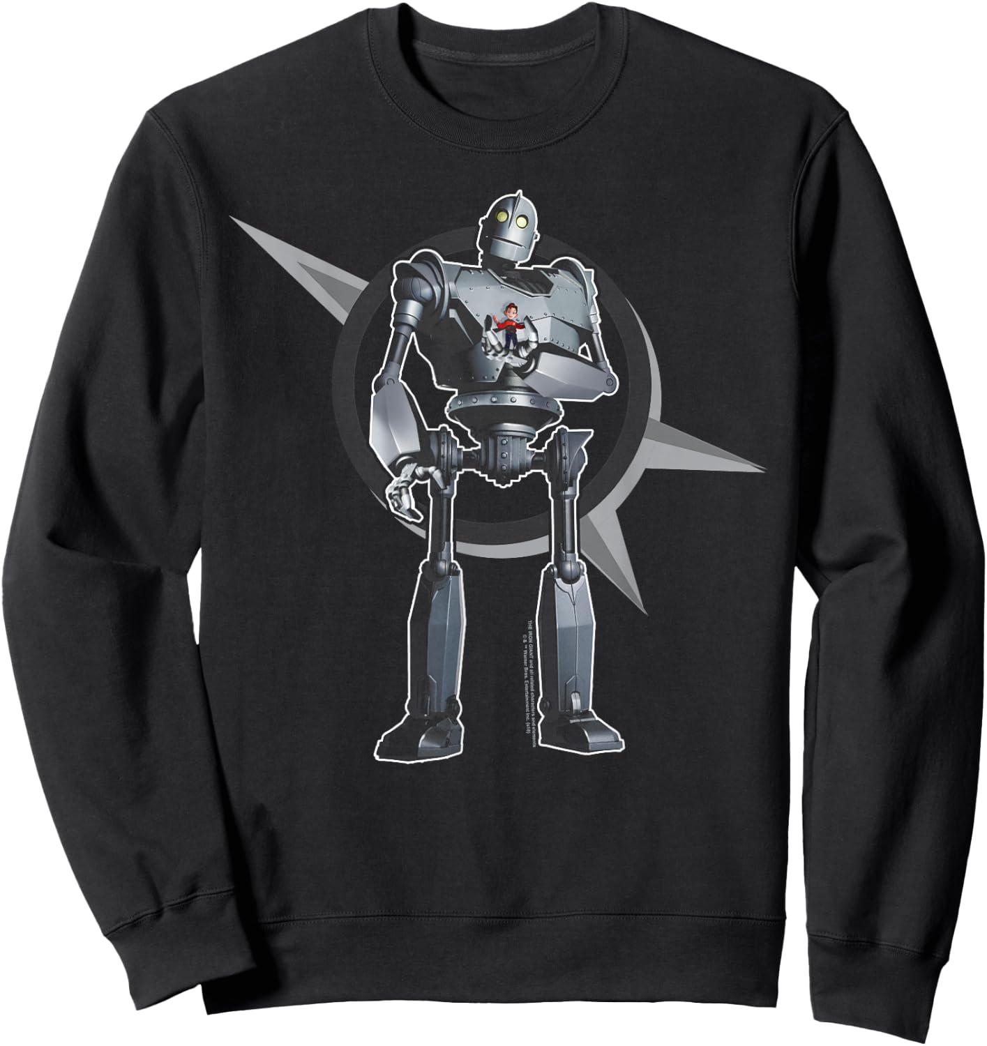 Iron Giant A Boy and His Robot Sweatshirt - Sweatshirt | Black