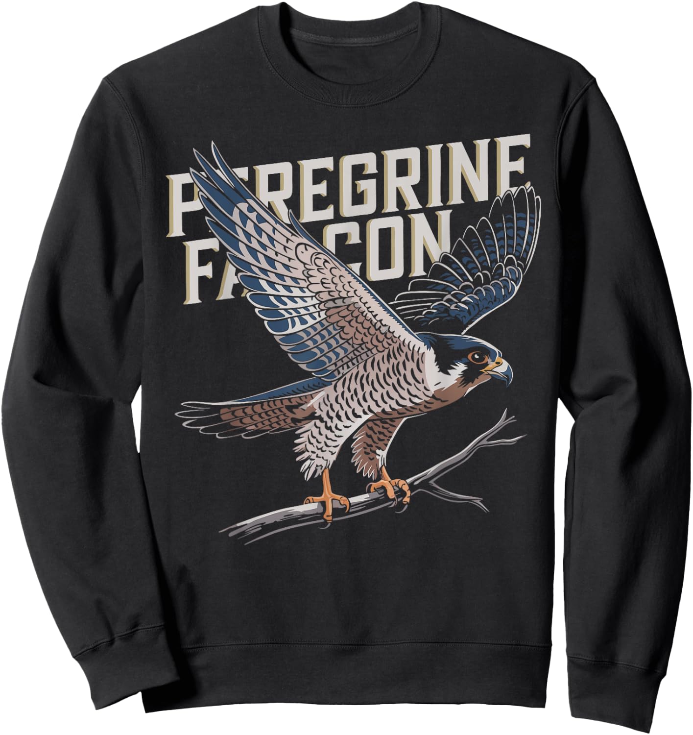 Falconer Peregrine Falcon Sweatshirt - Sweatshirt | Black