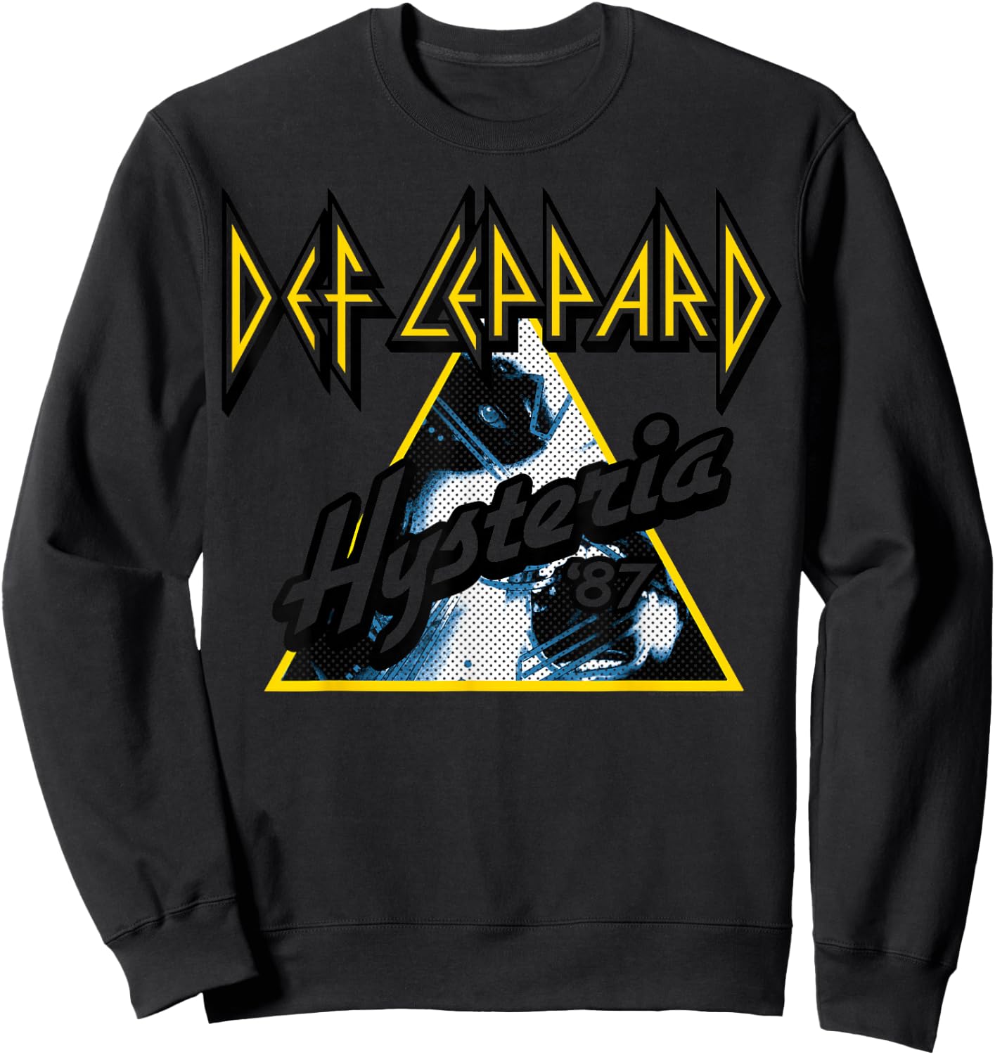 Kids Def Leppard - Hysterical 6 Cranberry Sweatshirt - Sweatshirt | Black