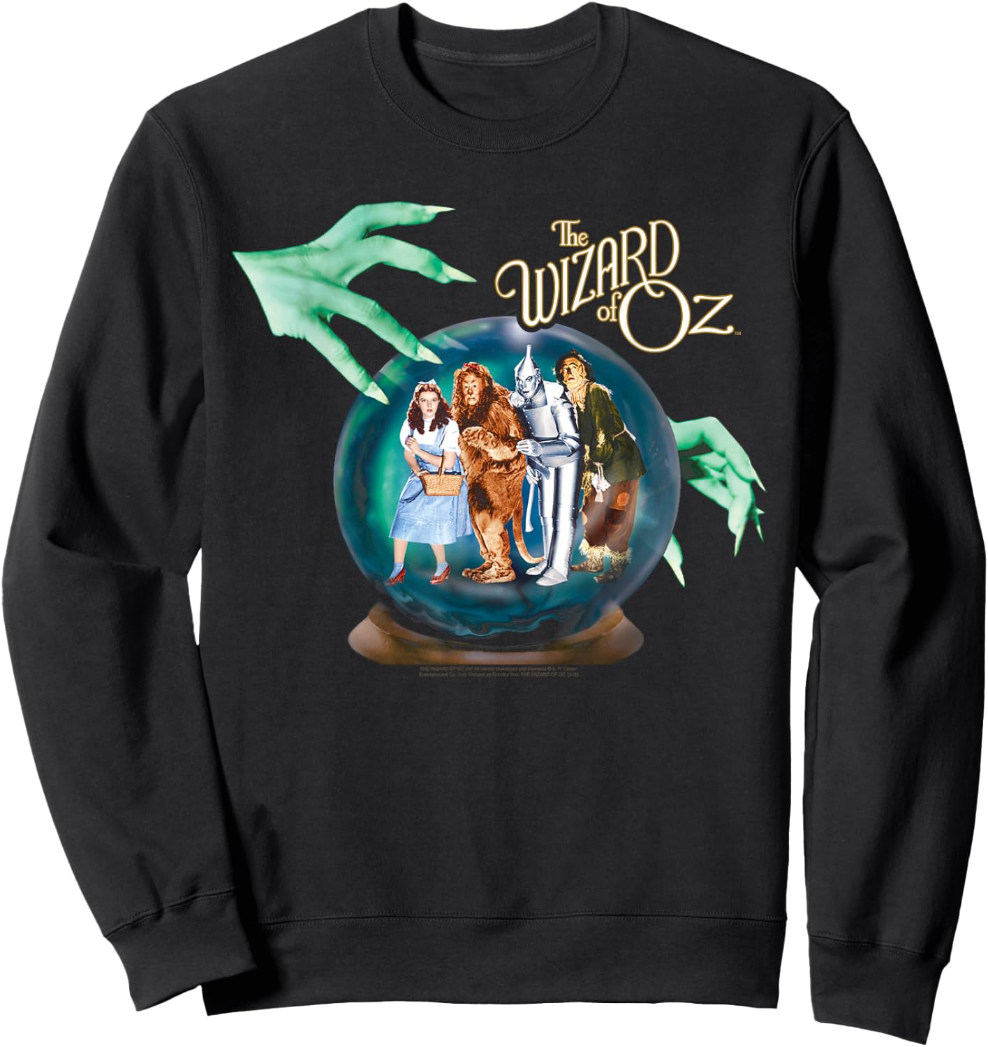 Wizard of Oz Crystal Ball Sweatshirt - Sweatshirt | Black