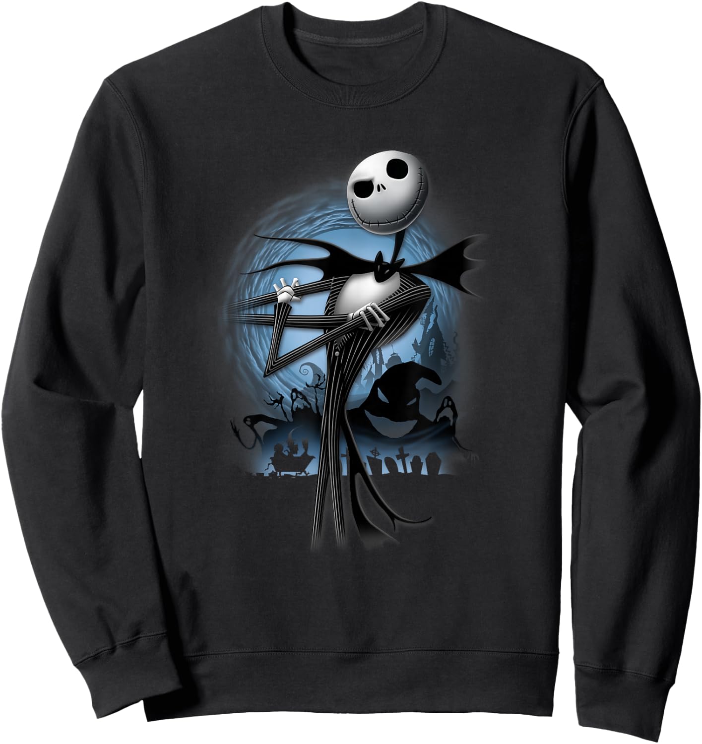 Disney - Nightmare Before Christmas Jack Pose Sweatshirt - Sweatshirt | Black