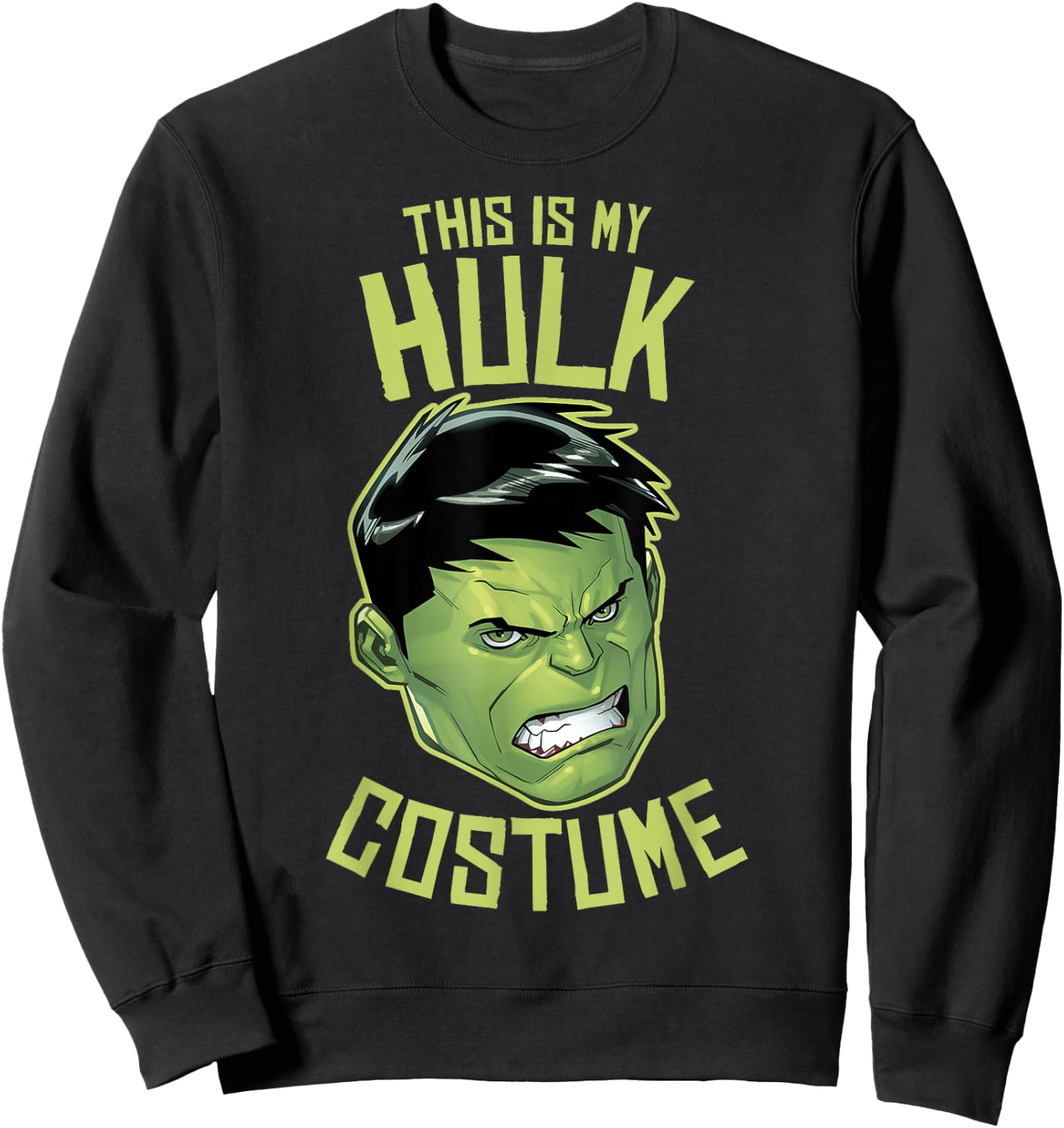 Marvel Avengers Hulk Halloween Costume Sweatshirt - Sweatshirt | Black