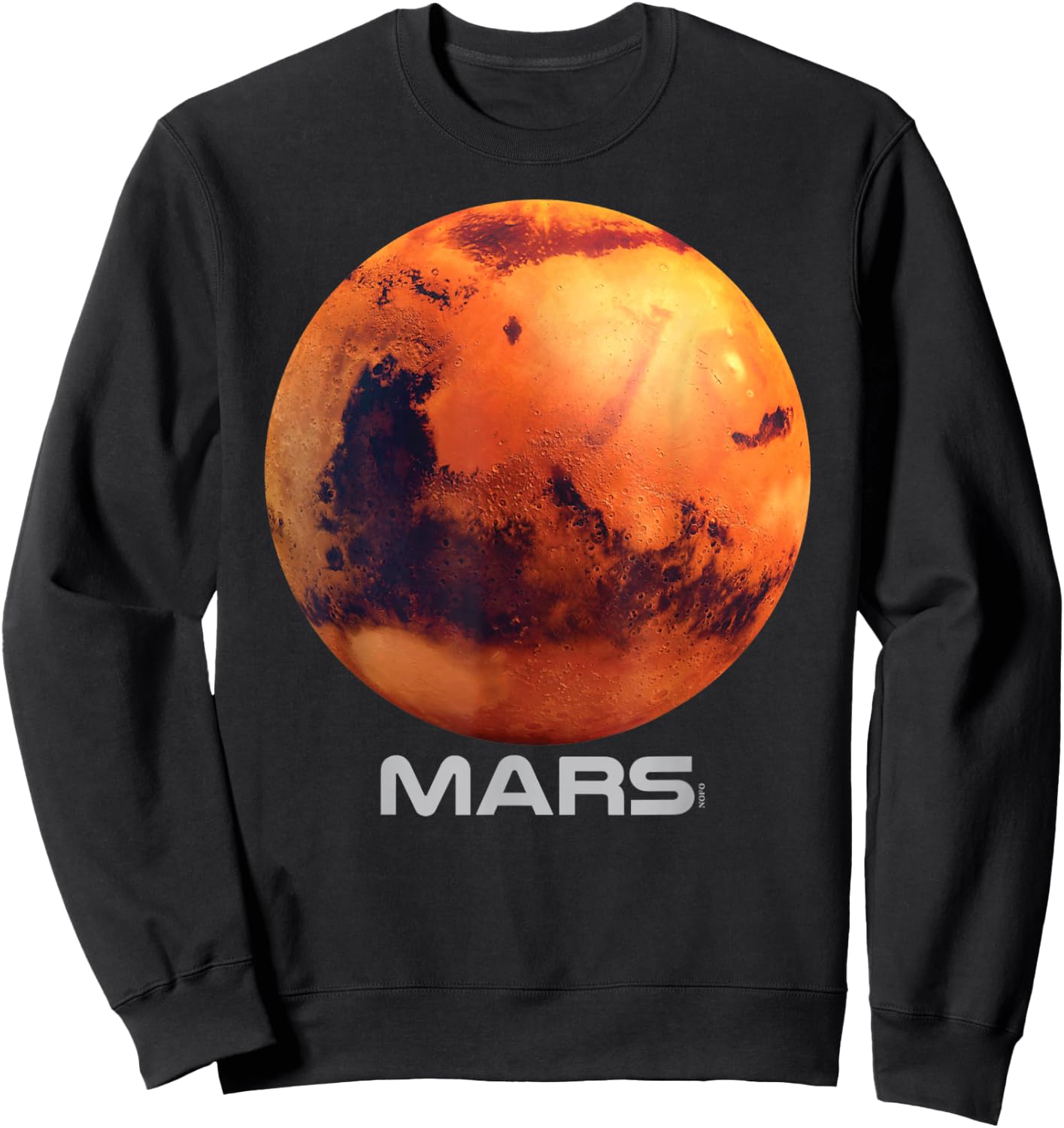 Mars Shirt, Solar System Planet Sweatshirt - Sweatshirt | Black