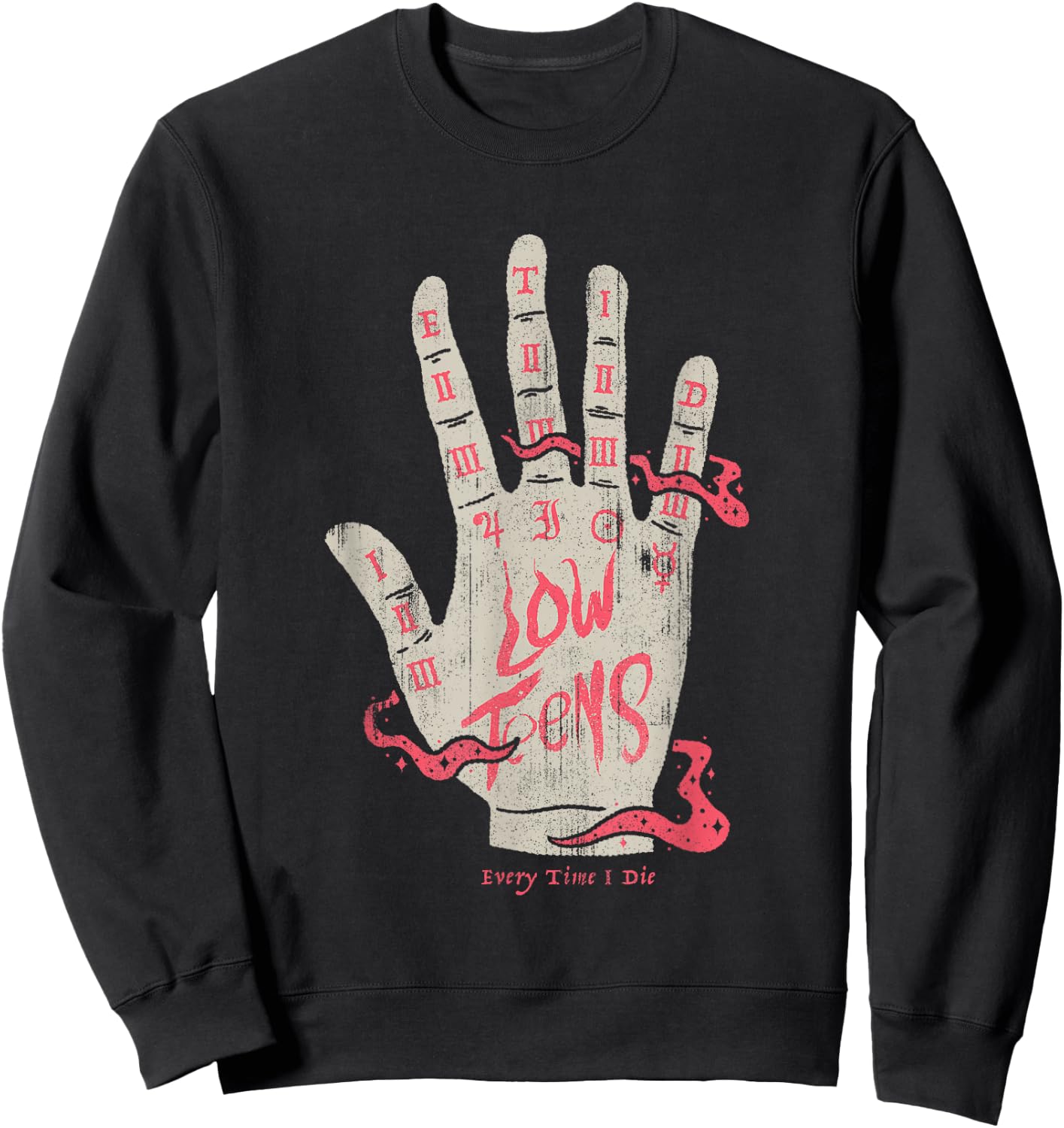Every Time I Die - Palmreader - Official Merchandise Sweatshirt - Sweatshirt | Black