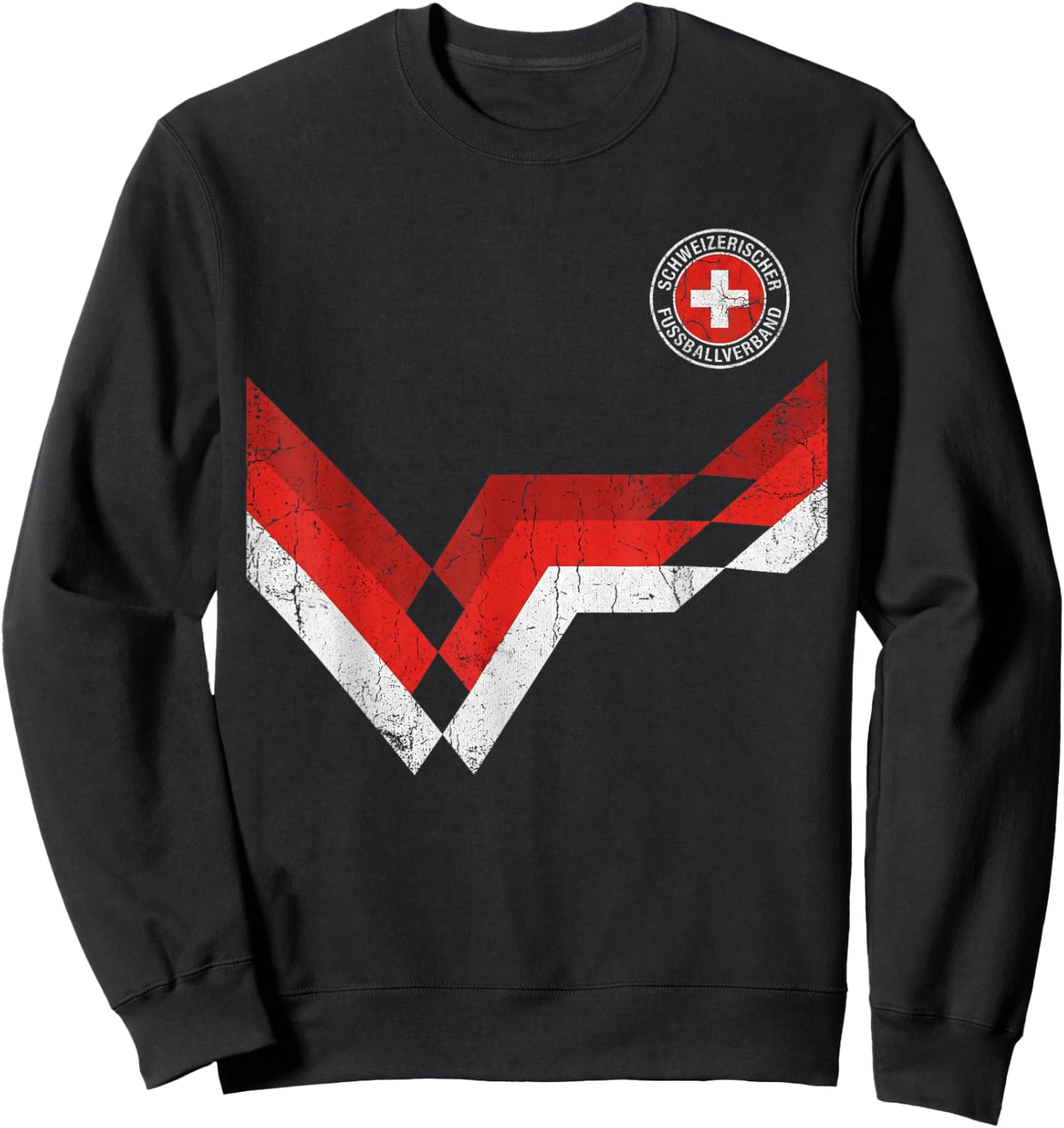 Switzerland Schweiz Suisse Swiss Schweizer Jersey Sweatshirt - Sweatshirt | Black