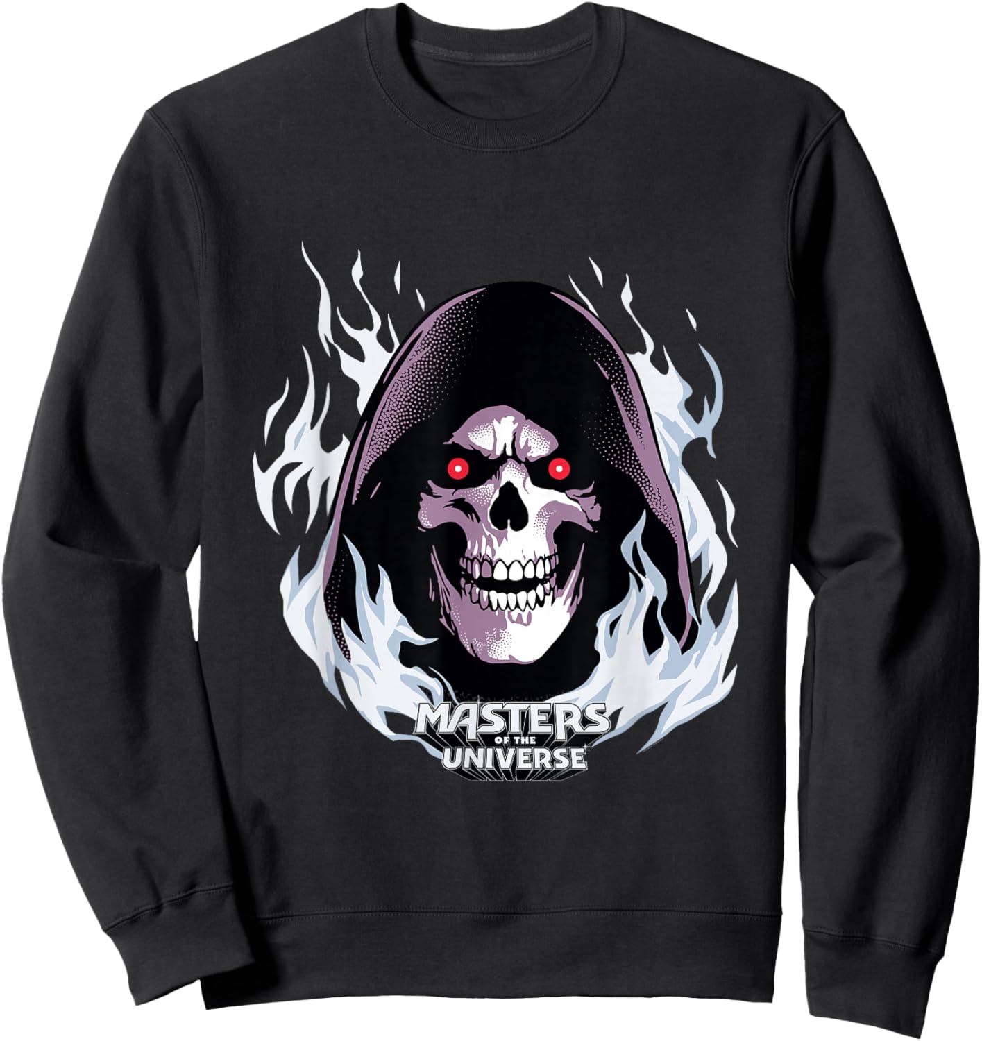 Masters of the Universe Skeletor Flame Sweatshirt - Sweatshirt | Black