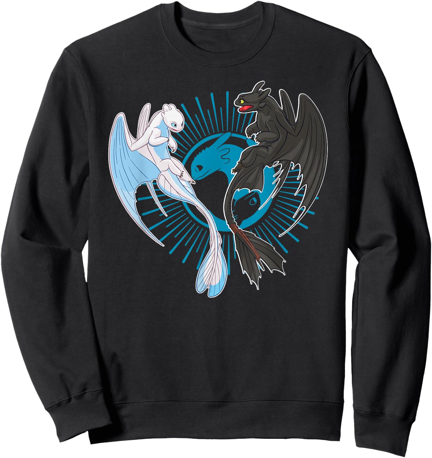 How to Train Your Dragon 3 Dragon Family Sweatshirt - Sweatshirt | Black