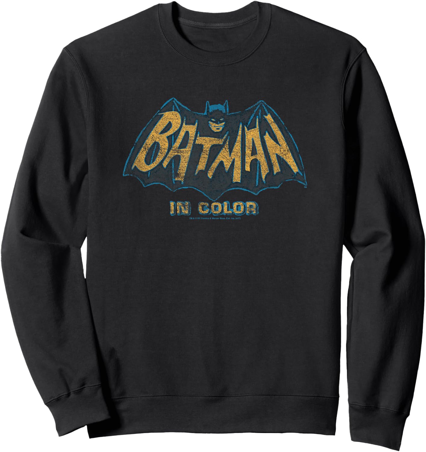 Batman Classic TV Series in Color Sweatshirt - Sweatshirt | Black