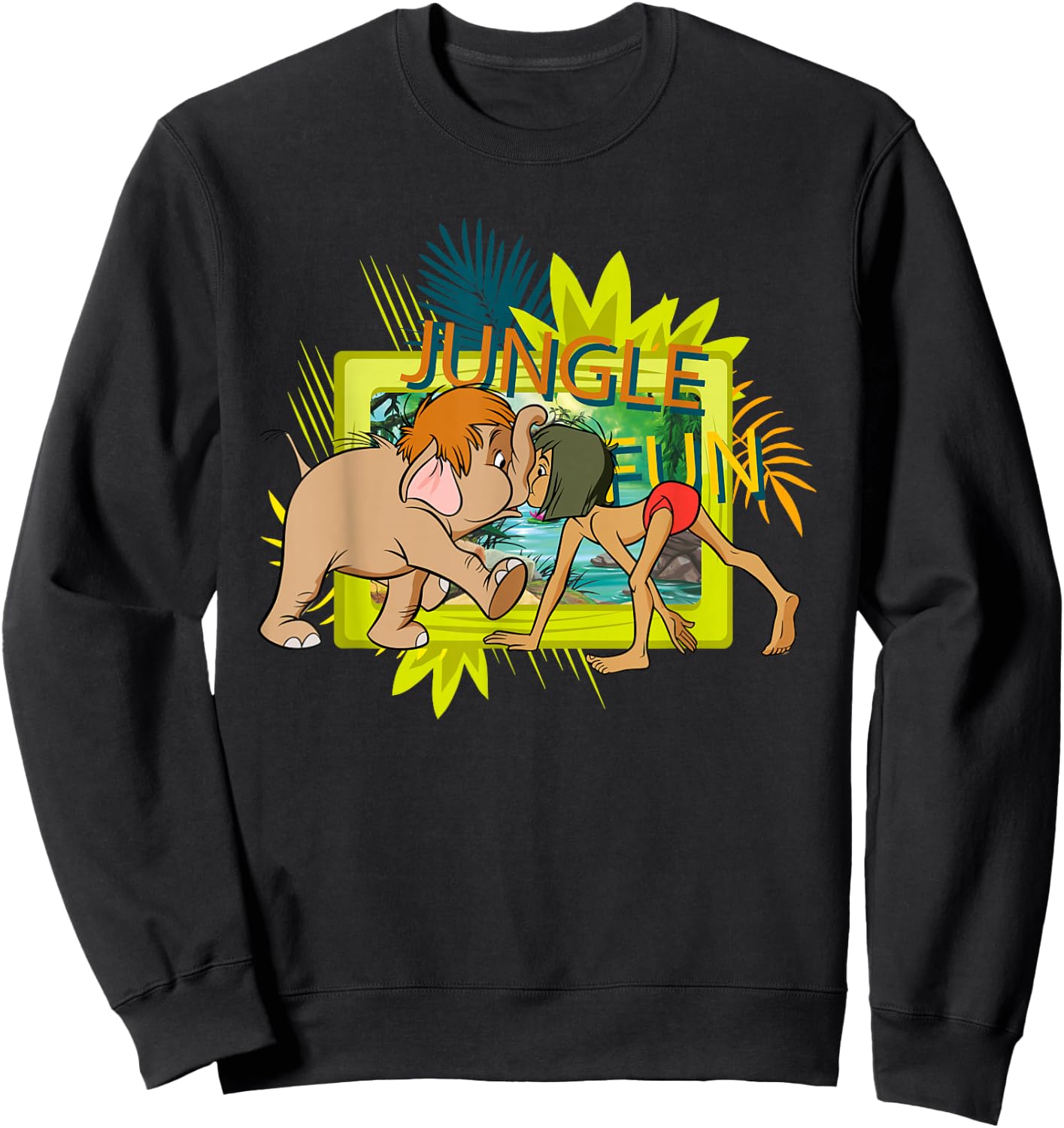 Disney The Jungle Book Jungle Fun Sweatshirt - Sweatshirt | Black