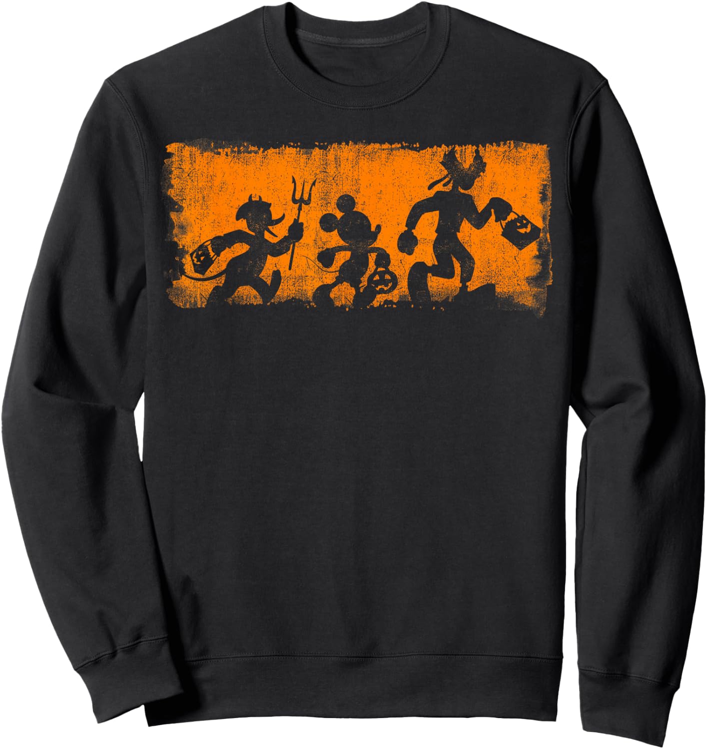 Disney Mickey and Friends Halloween Sweatshirt - Sweatshirt | Black
