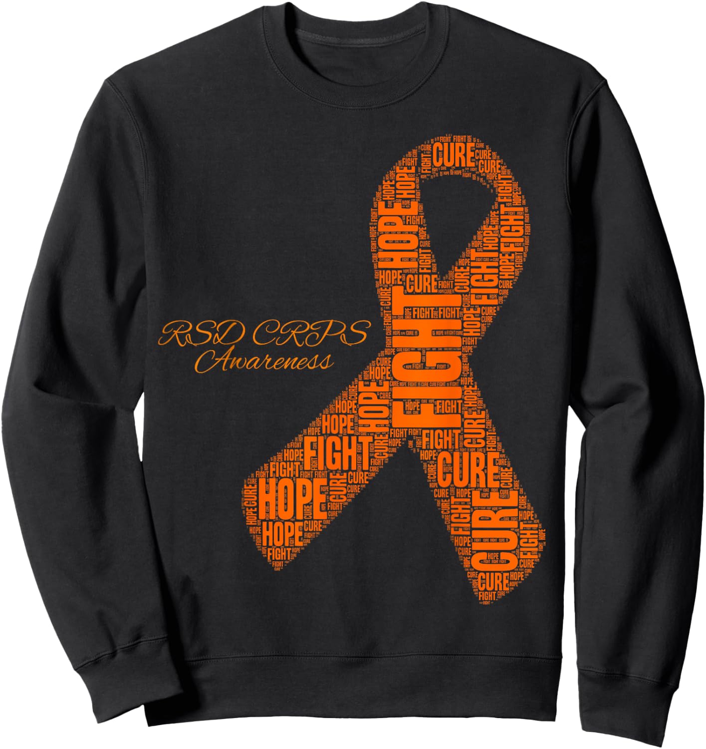 RSD CRPS Awareness Month Sweatshirt - Sweatshirt | Black