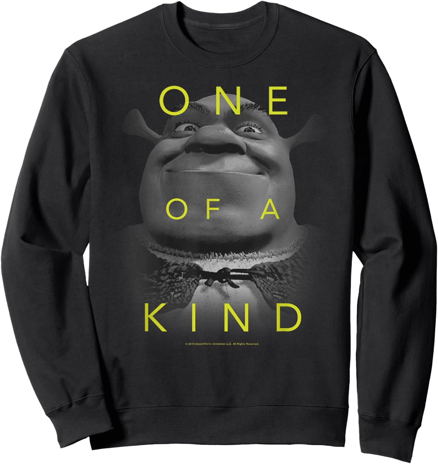 Shrek One Of A Kind Ogre Sweatshirt - Sweatshirt | Black