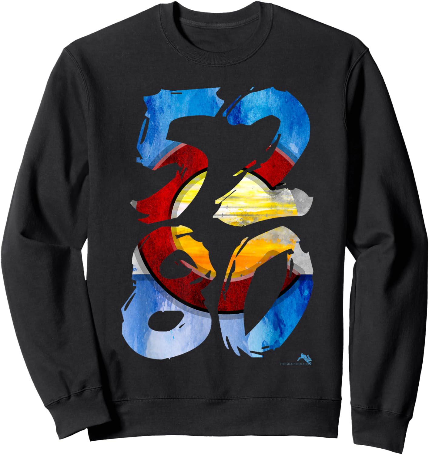 5280 Mile High Colorado Sweatshirt - Sweatshirt | Black
