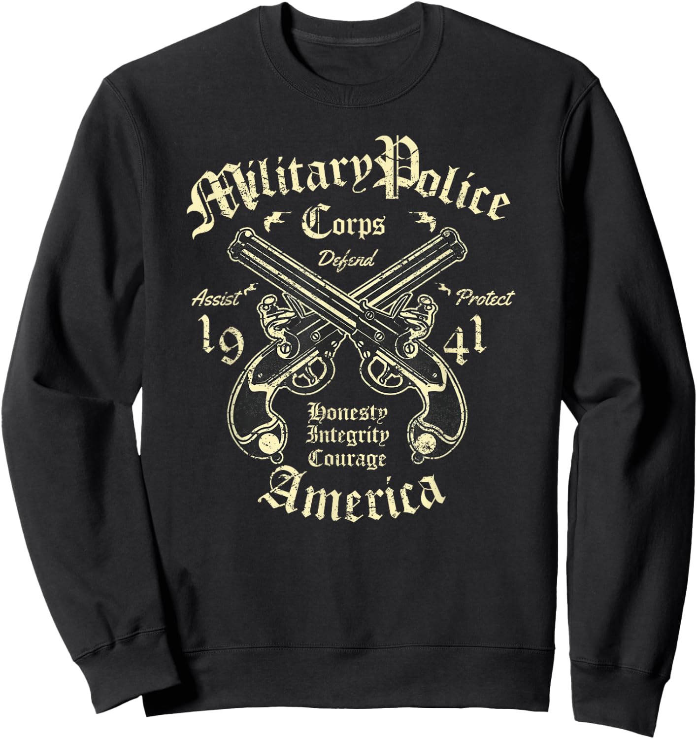 Military Police Corps - US Army Sweatshirt - Sweatshirt | Black