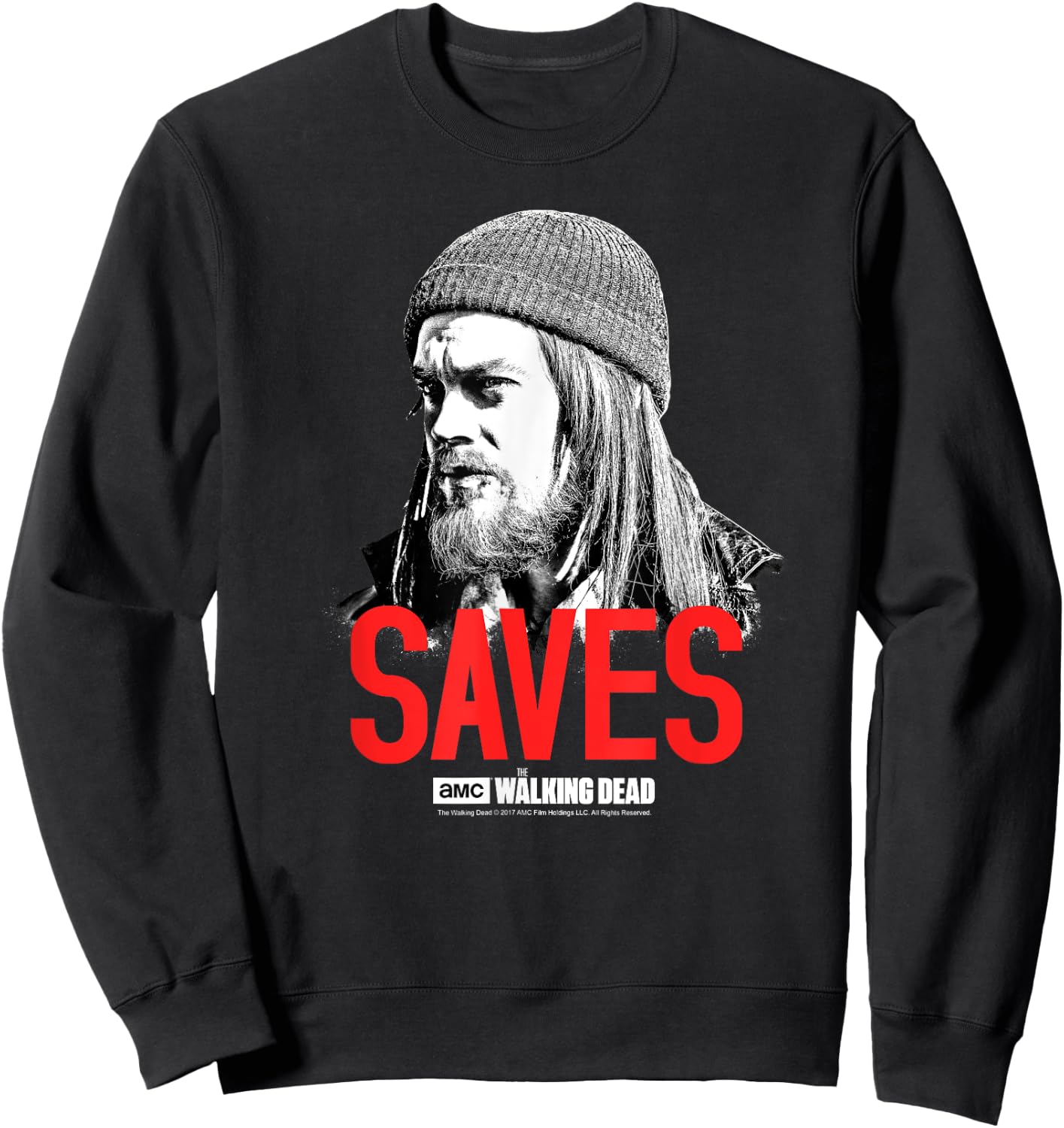 The Walking Dead Jesus Saves Sweatshirt - Sweatshirt | Black