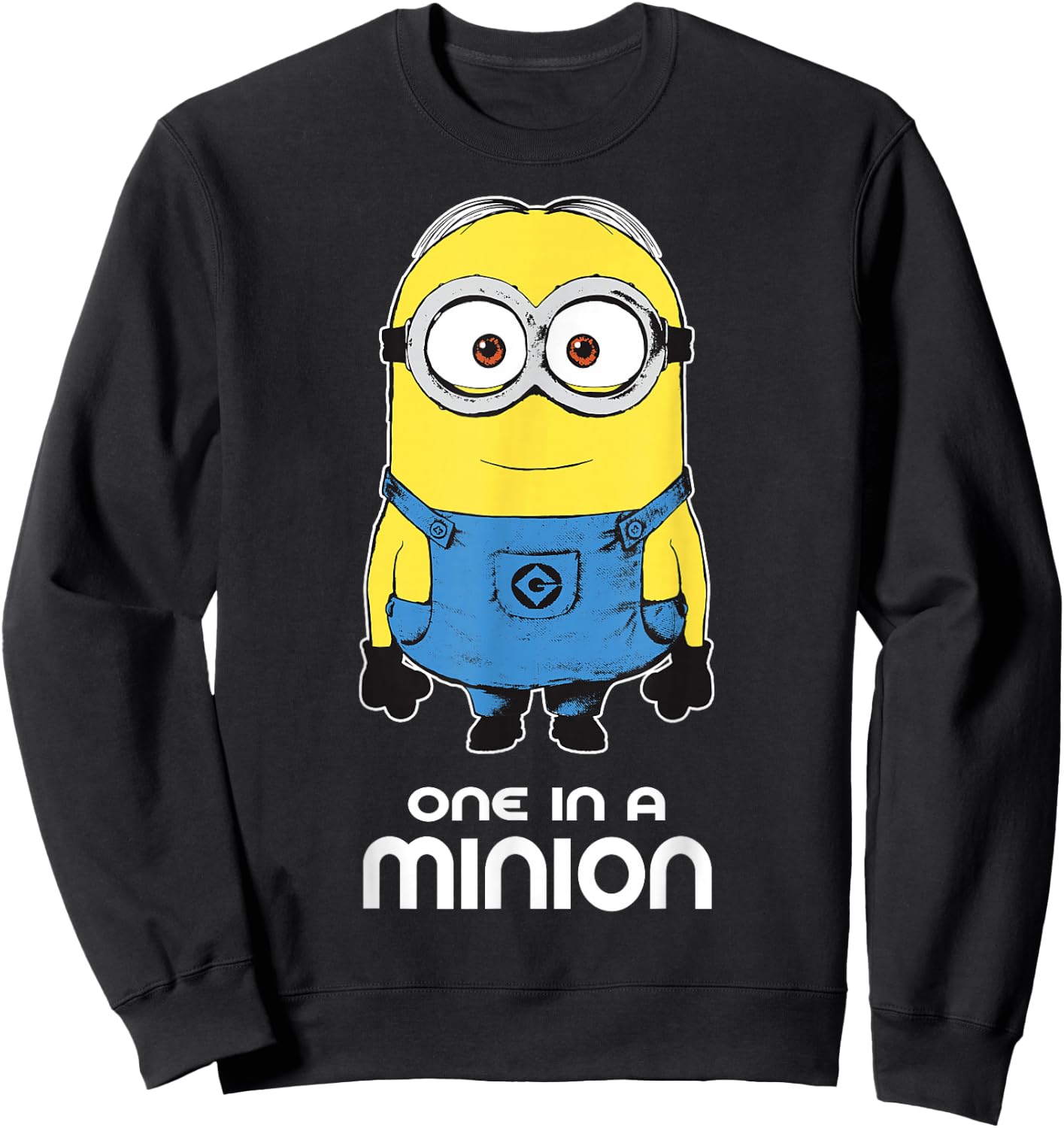 Despicable Me Minions Bob One In A Minion Graphic Sweatshirt - Sweatshirt | Black