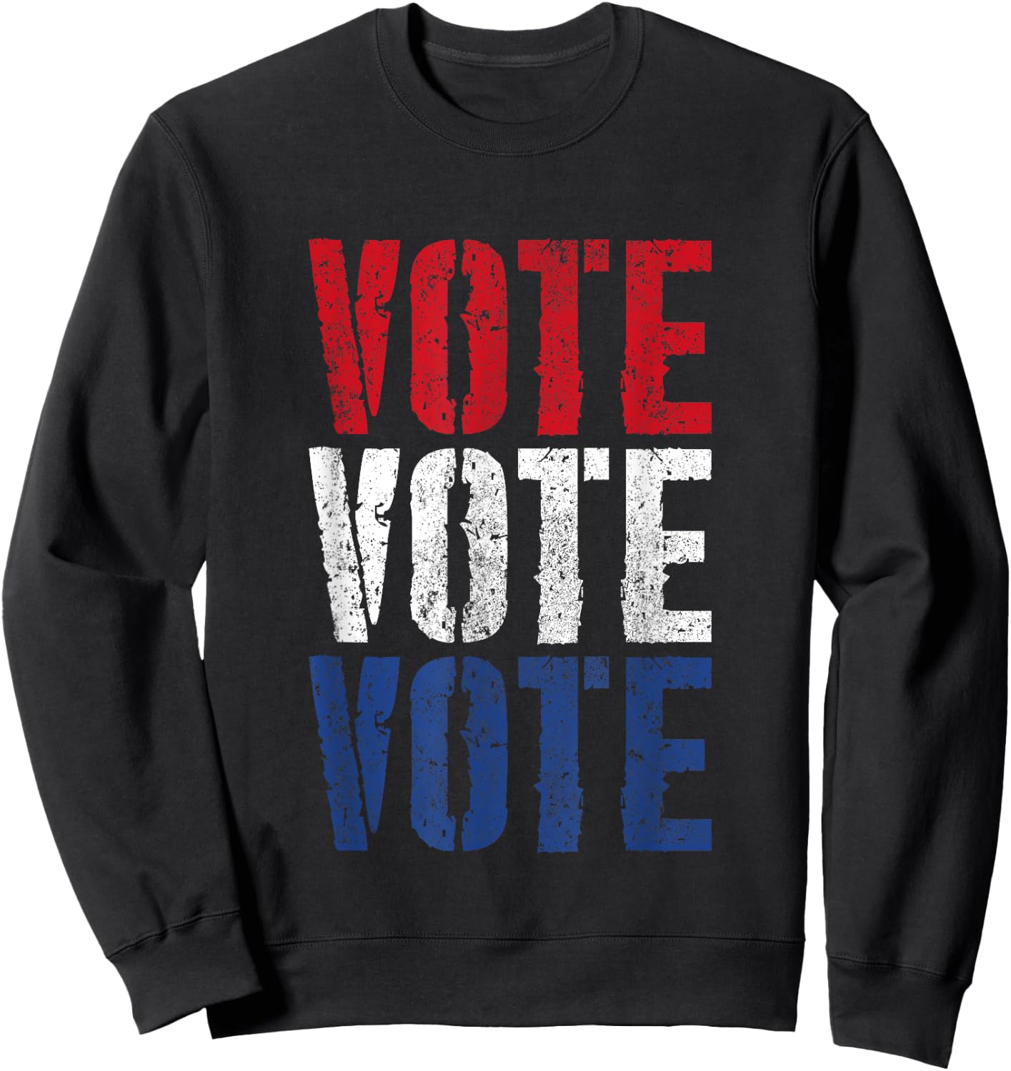 Vote Elections Patriotic Political Kids Men Sweatshirt - Sweatshirt | Black