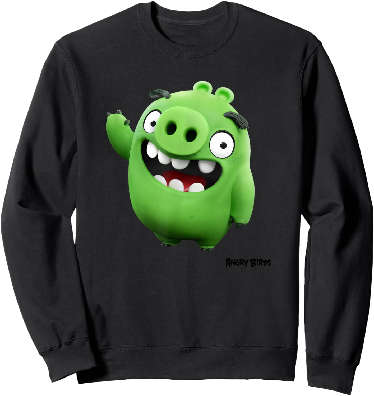 Angry Birds Piggy Sweatshirt - Sweatshirt | Black
