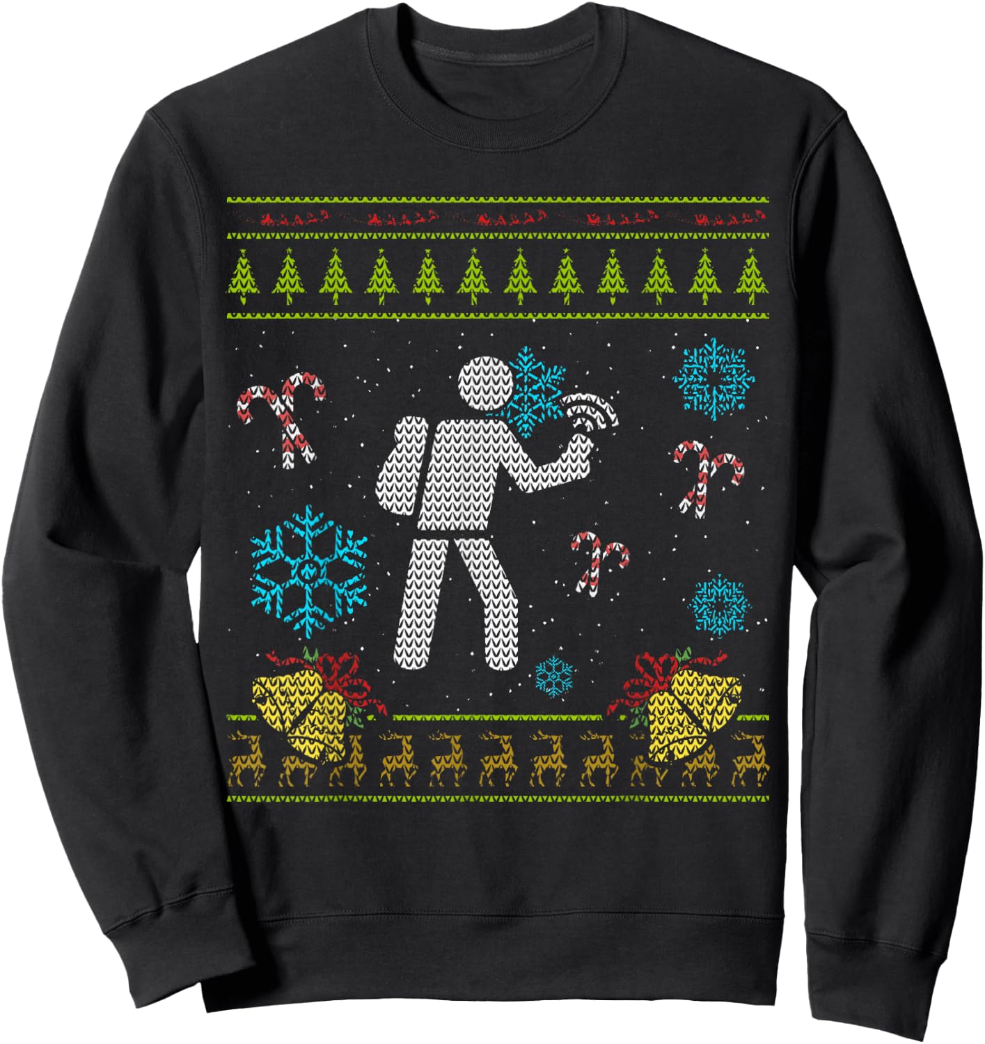 Geocache Christmas Sweater Shirt Geocaching Christmas Sweate Sweatshirt - Sweatshirt | Black