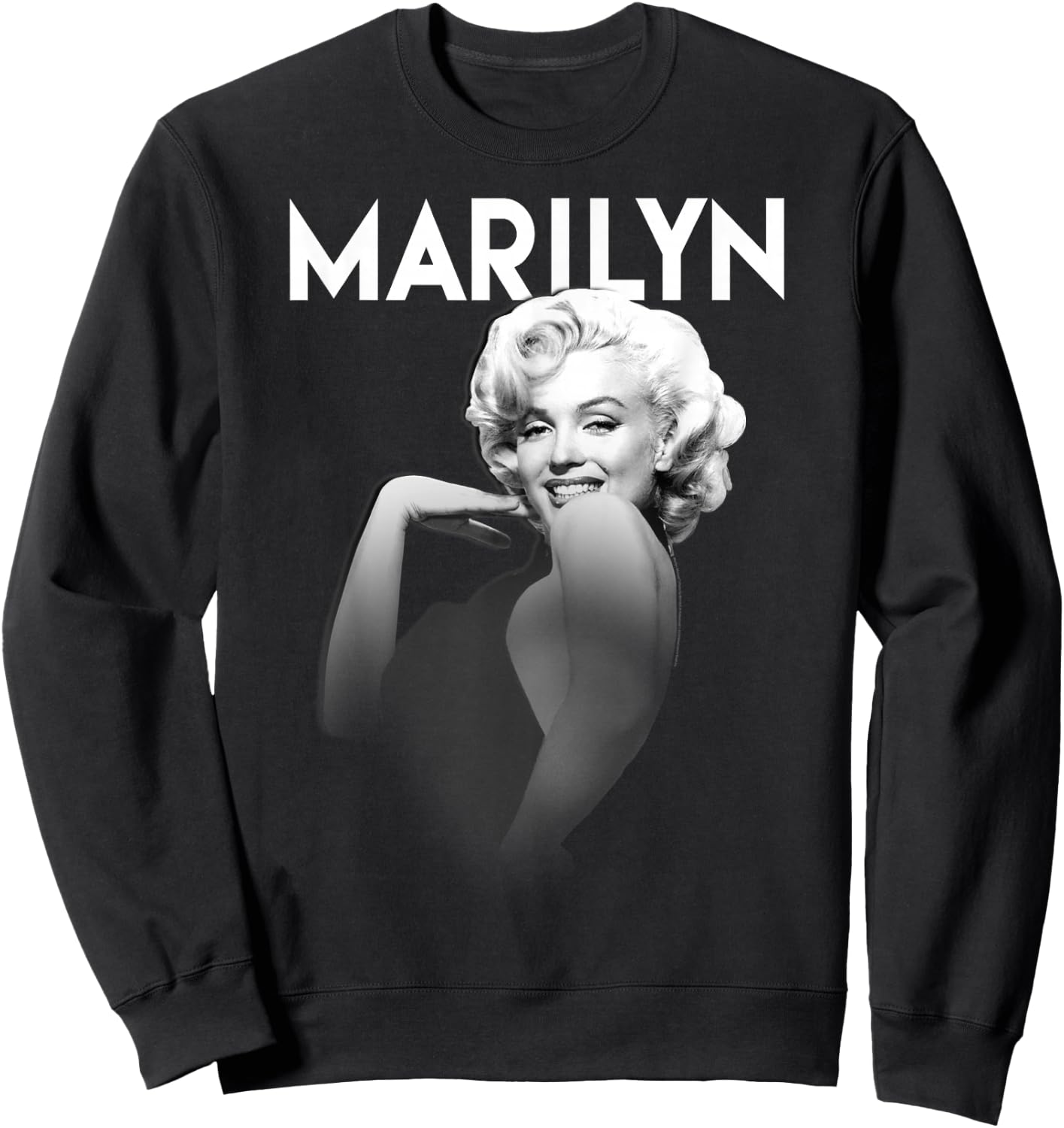 Marilyn Monroe Classic Beauty Sweatshirt - Sweatshirt | Black