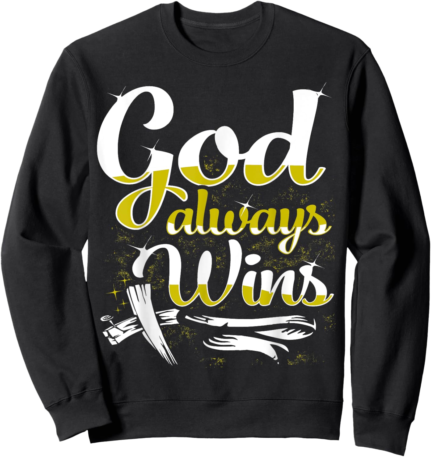 God Always Wins Sweatshirt - Sweatshirt | Black