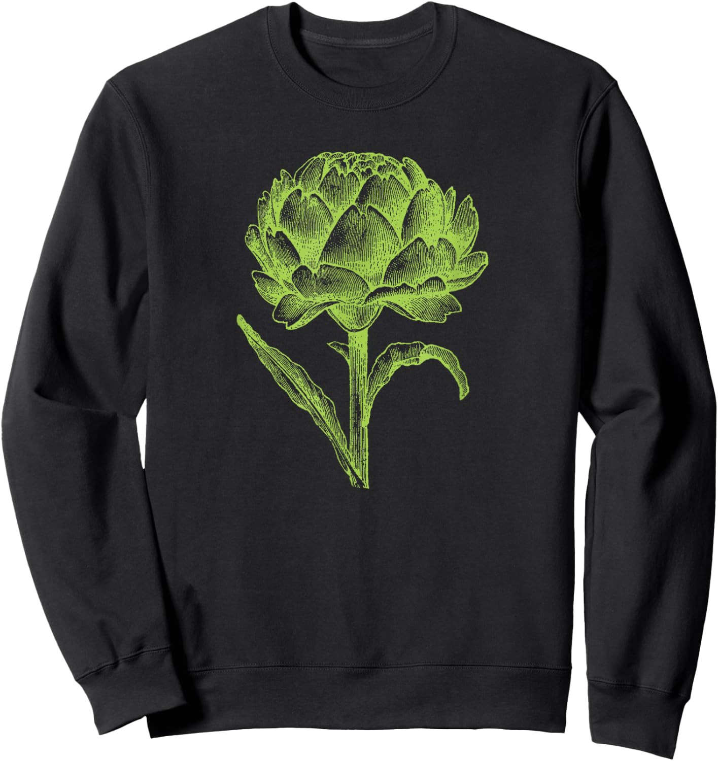 Vintage Artichoke Gifts Sweatshirt - Sweatshirt | Black