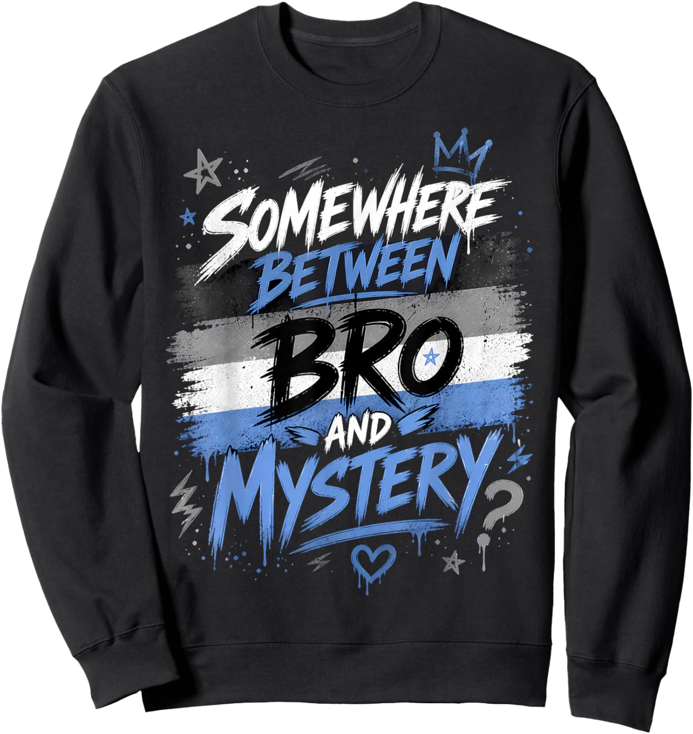 Funny Demiboy Sweatshirt - Sweatshirt | Black