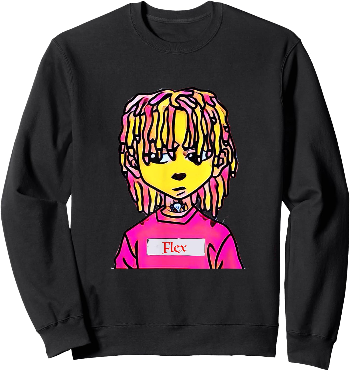 Lil and Big Cartoon Shirt Sweatshirt - Sweatshirt | Black