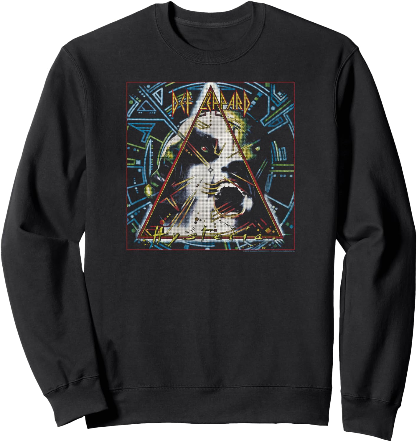 Def Leppard - Hysteria Vintage Small Sweatshirt - Sweatshirt | Black