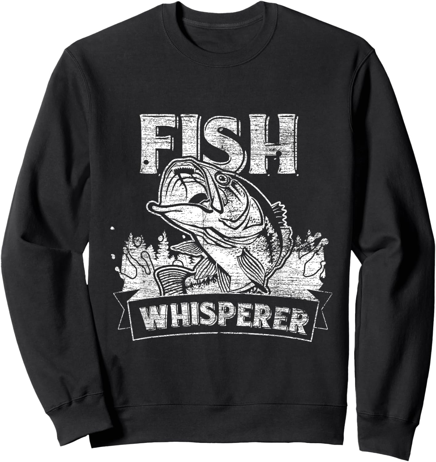 Fish Whisperer Sweatshirt - Sweatshirt | Black