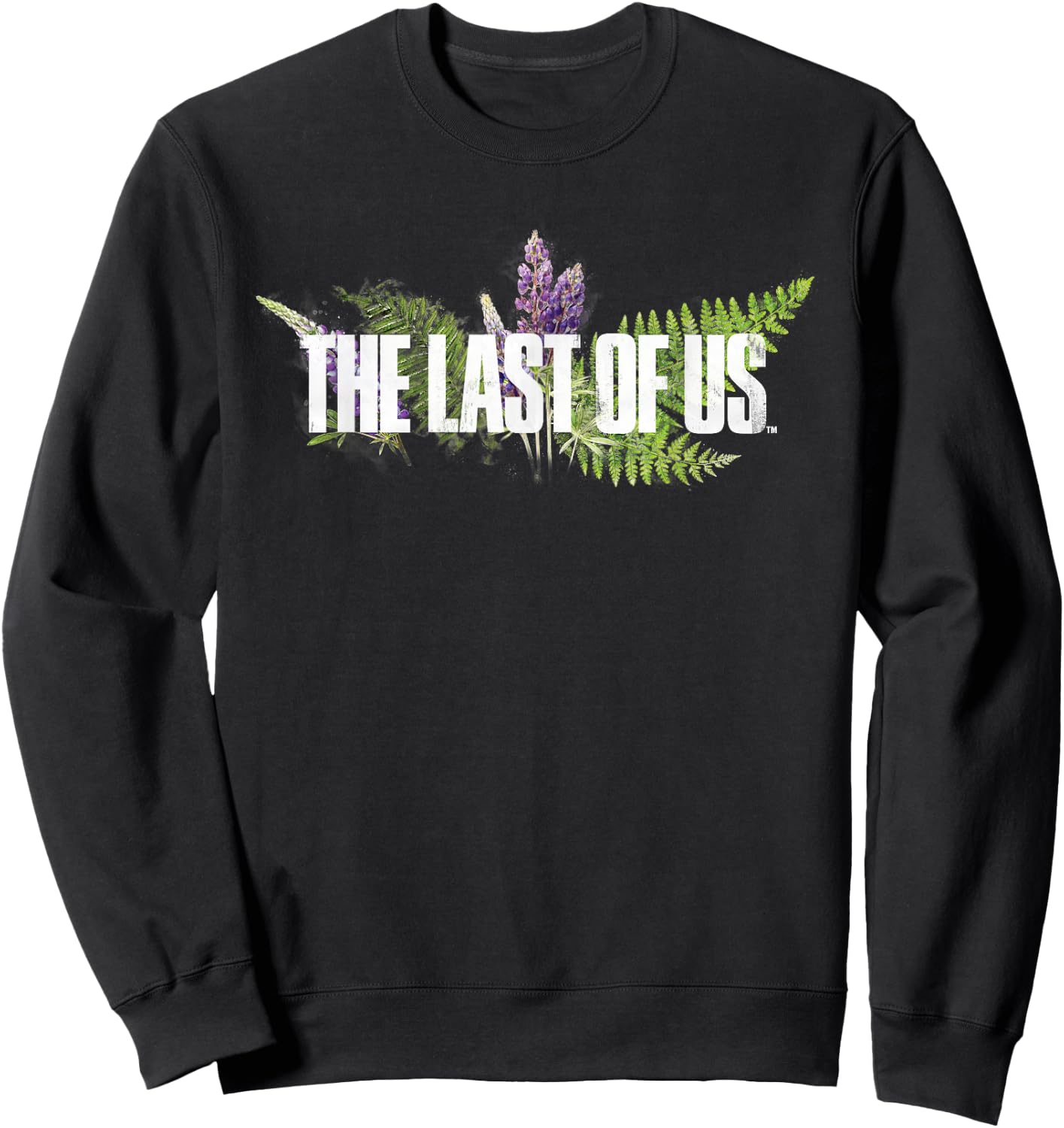The Last of Us Lavender Front Back Video Game Sweatshirt - Sweatshirt | Black