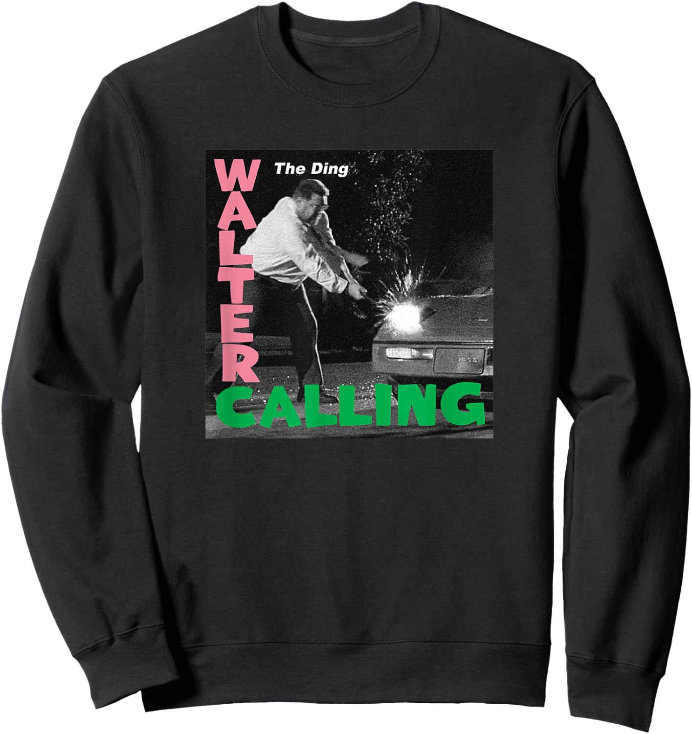 Walter Calling Shirt Sweatshirt - Sweatshirt | Black