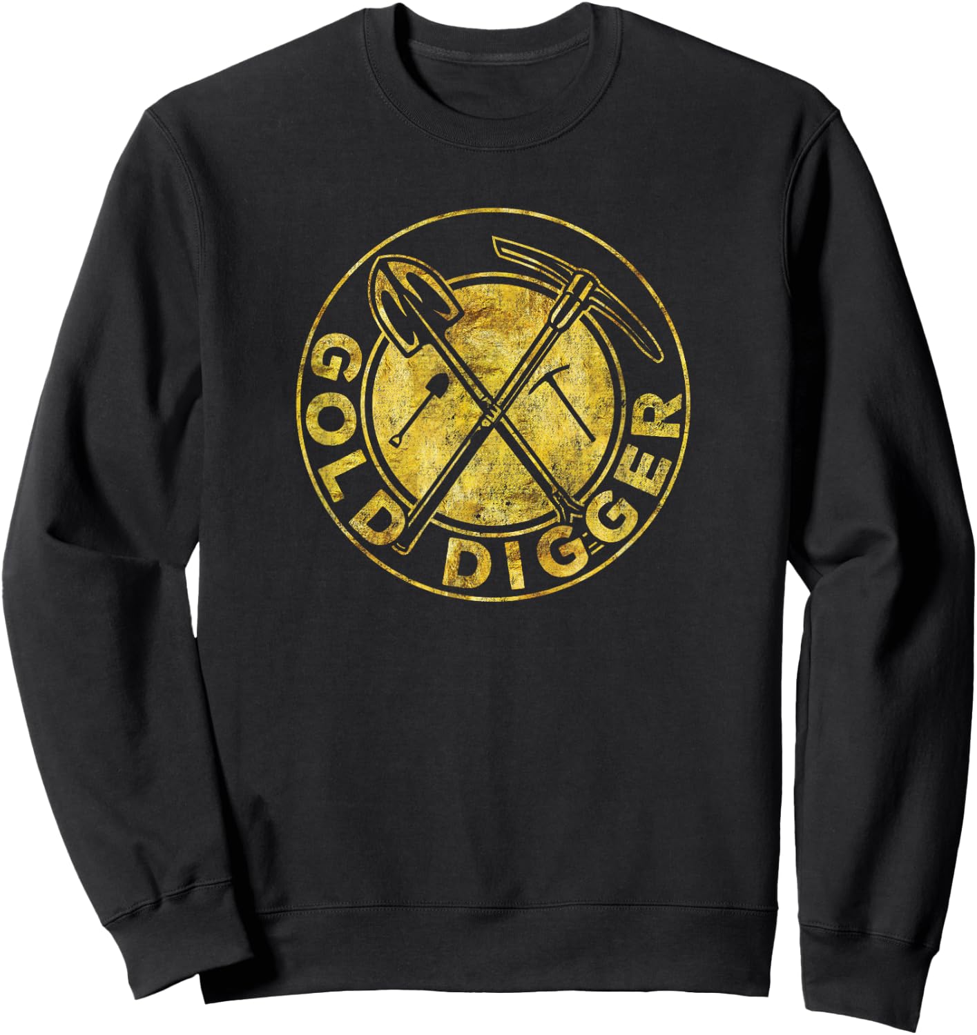 Gold Digger - Mining Sweatshirt - Sweatshirt | Black