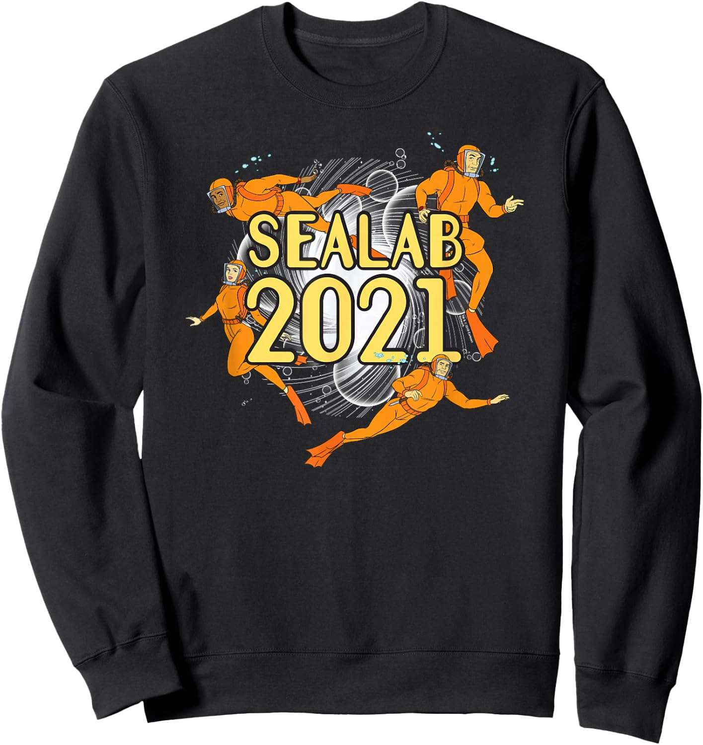 Sealab 2021 Suit Up Sweatshirt - Sweatshirt | Black