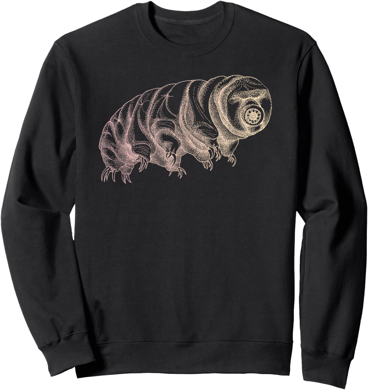 Men/Women Science 'Tardigrade a.k.a. Water bear' #2 Sweatshirt - Sweatshirt | Black